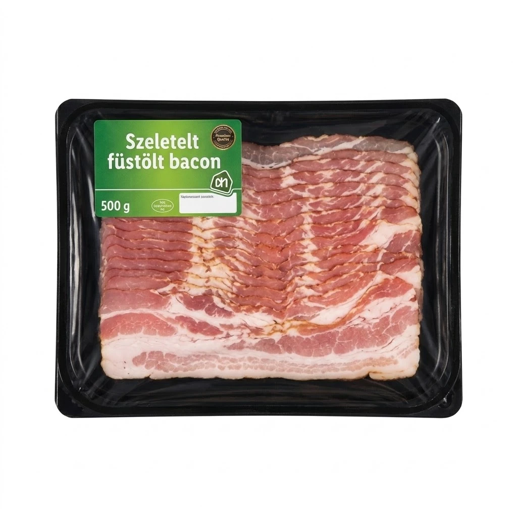 Szeletelt füstölt bacon