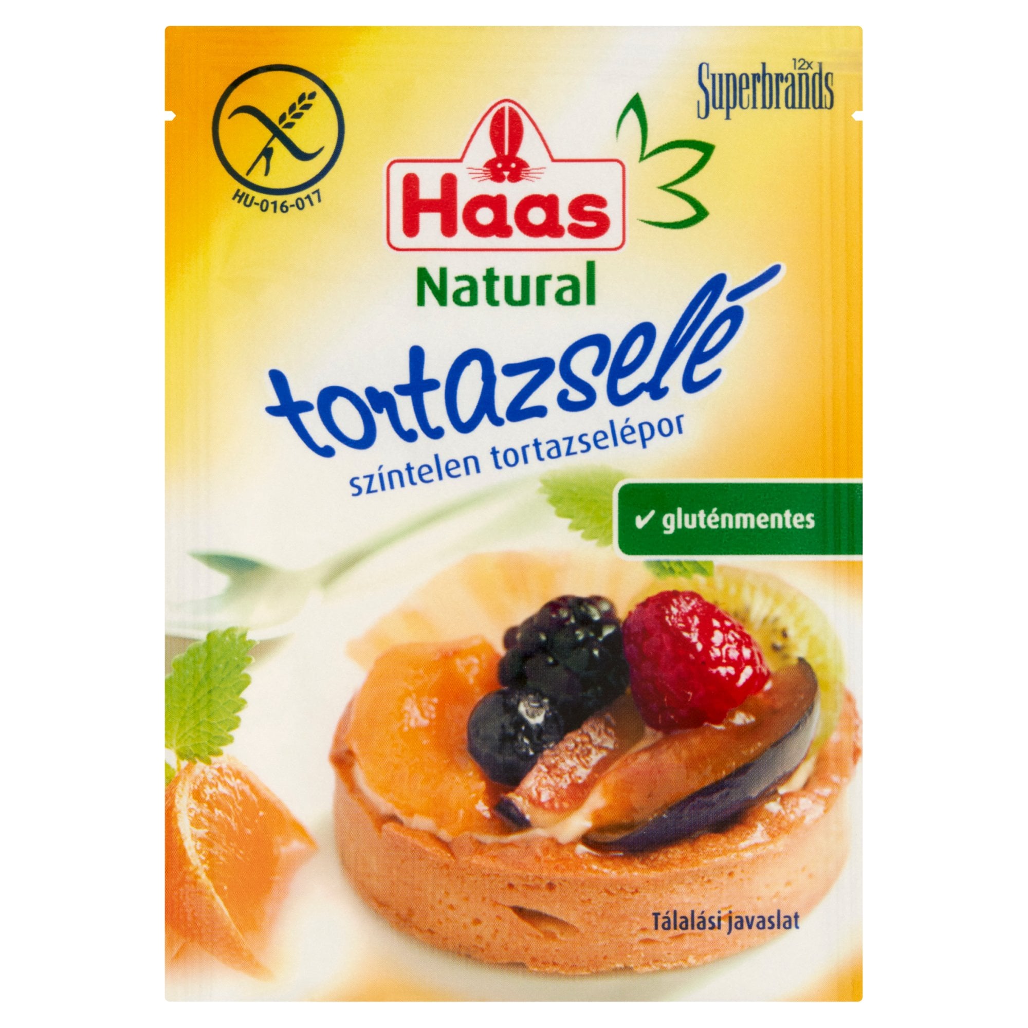 Haas Natural színtelen tortazselé