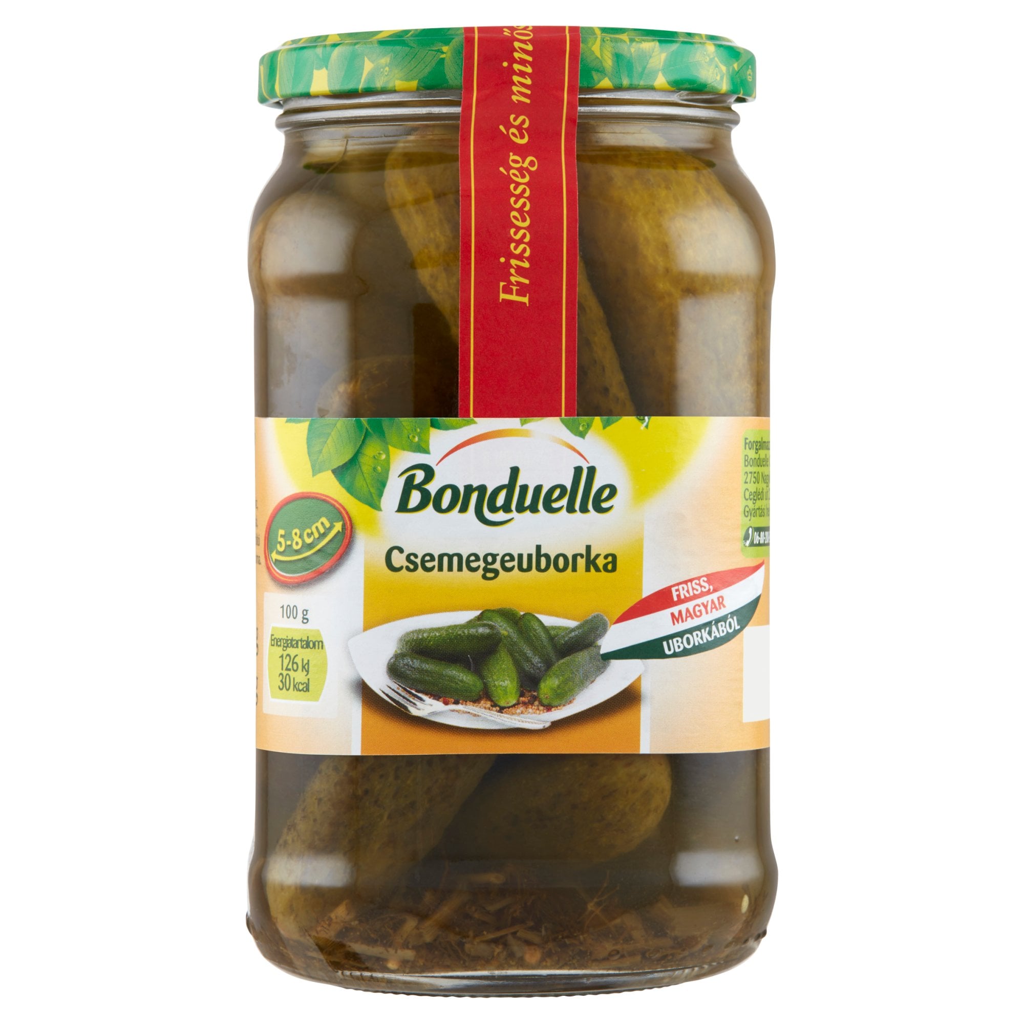 Bonduelle csemegeuborka 5-8 cm (680 g)