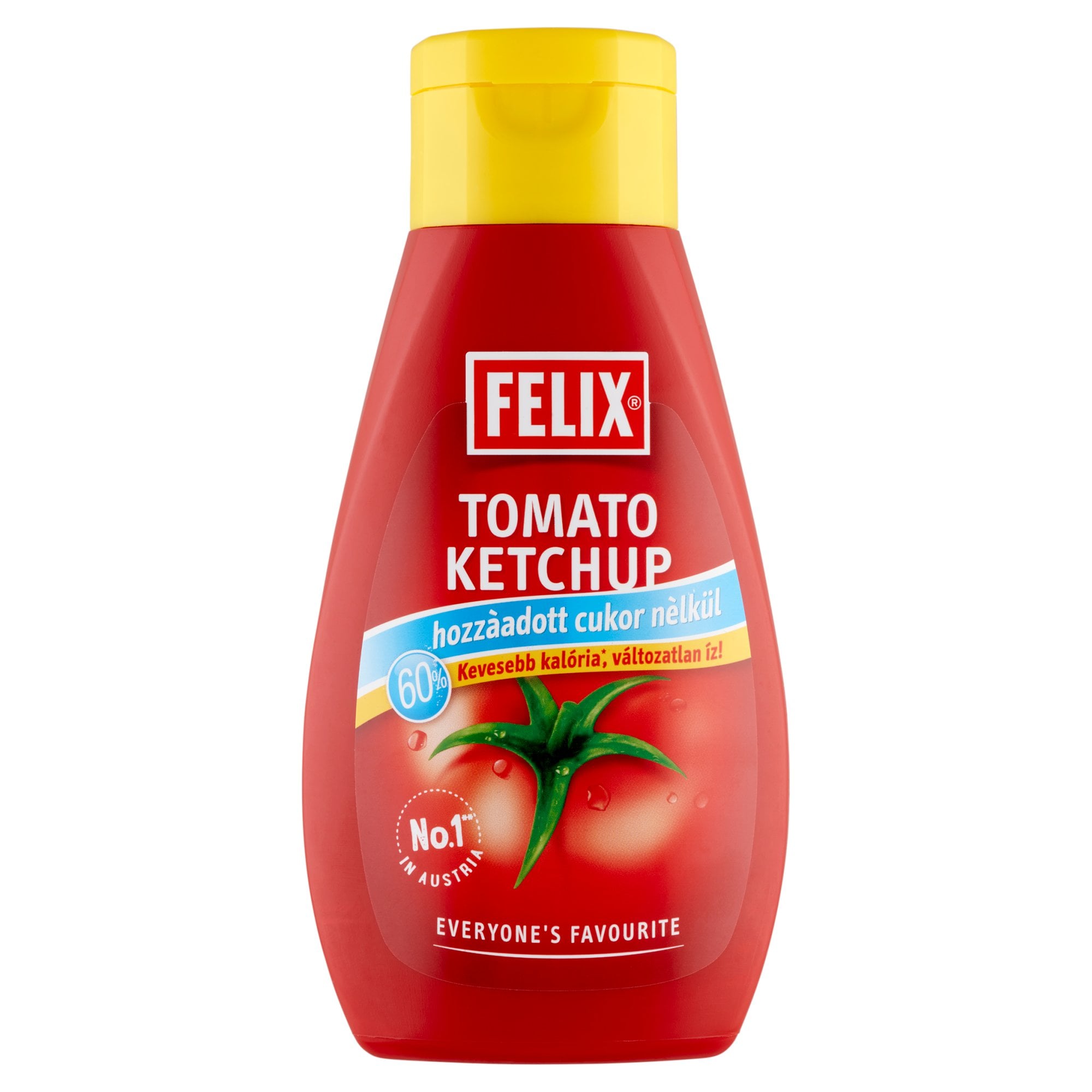 Felix Ketchup "hozzáadott cukor nélkül"