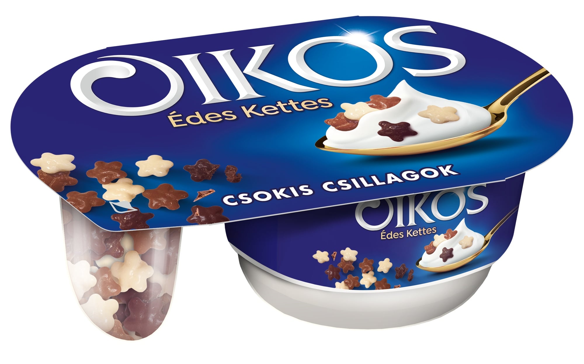 Danone Oikos Édes kettes csokis csillagok