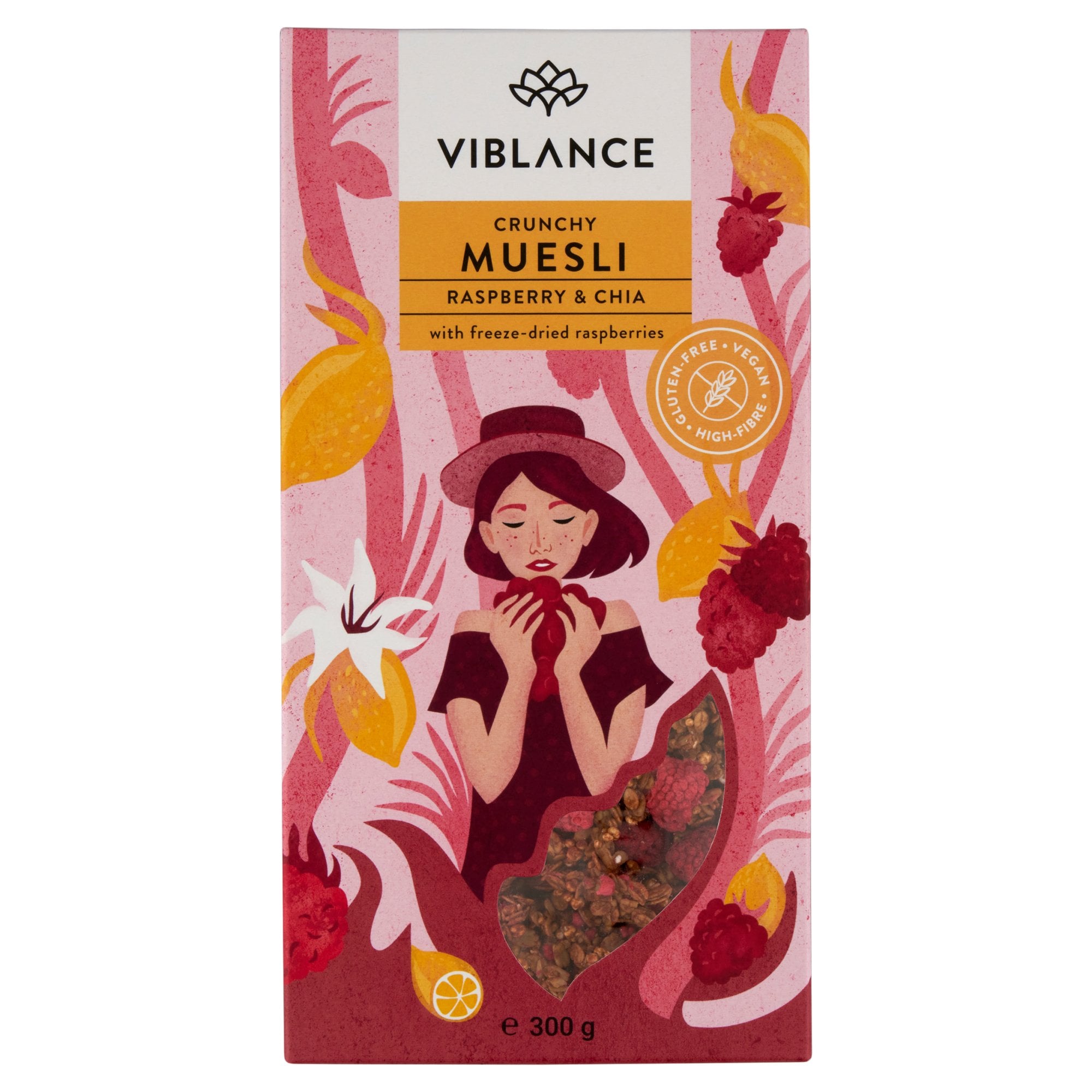 Viblance Málna & Chia Granola Light