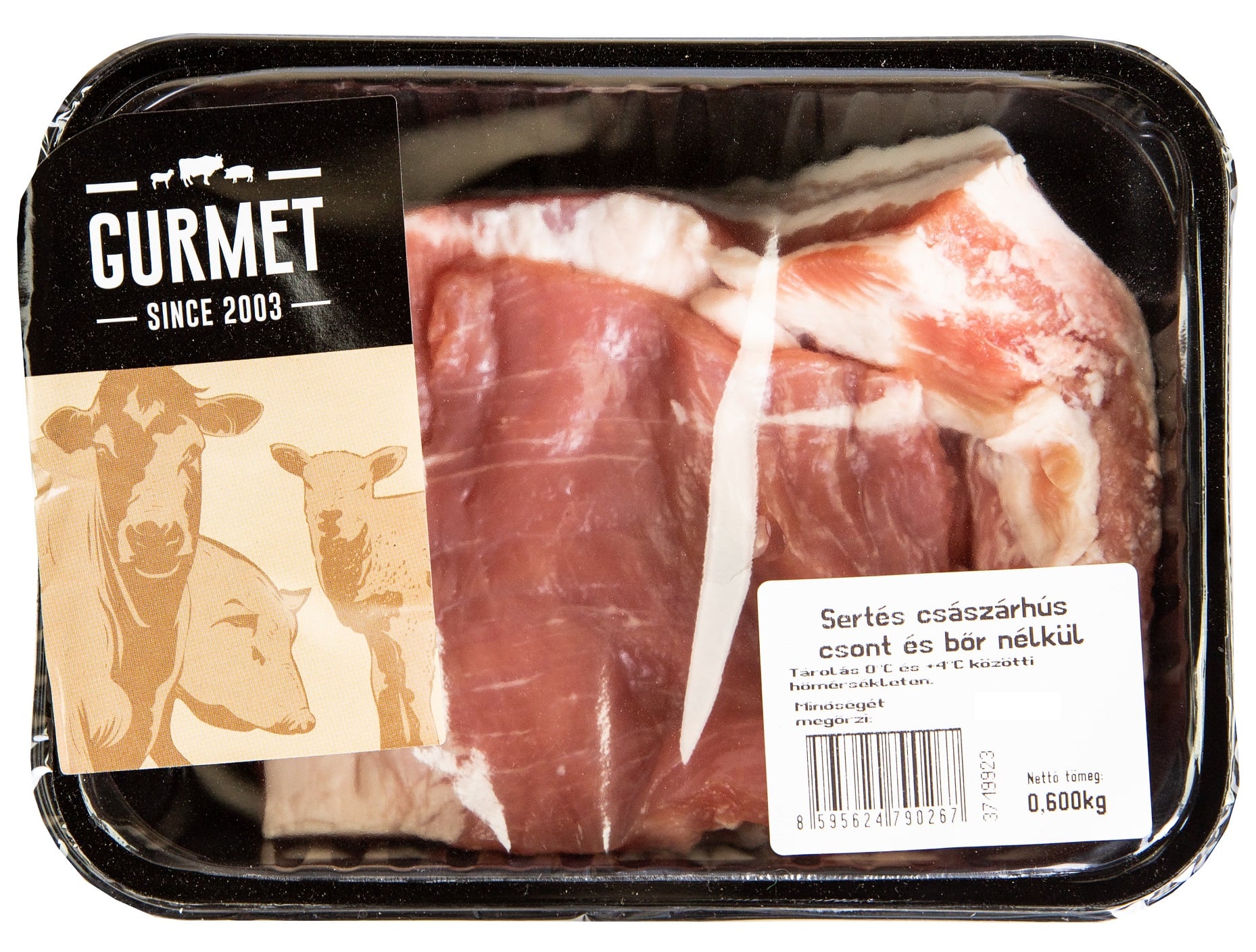 Gurmet Sertés császárhús csont és bőr nélkül