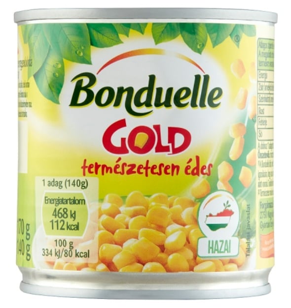 Bonduelle Gold morzsolt csemegekukorica (170 g)