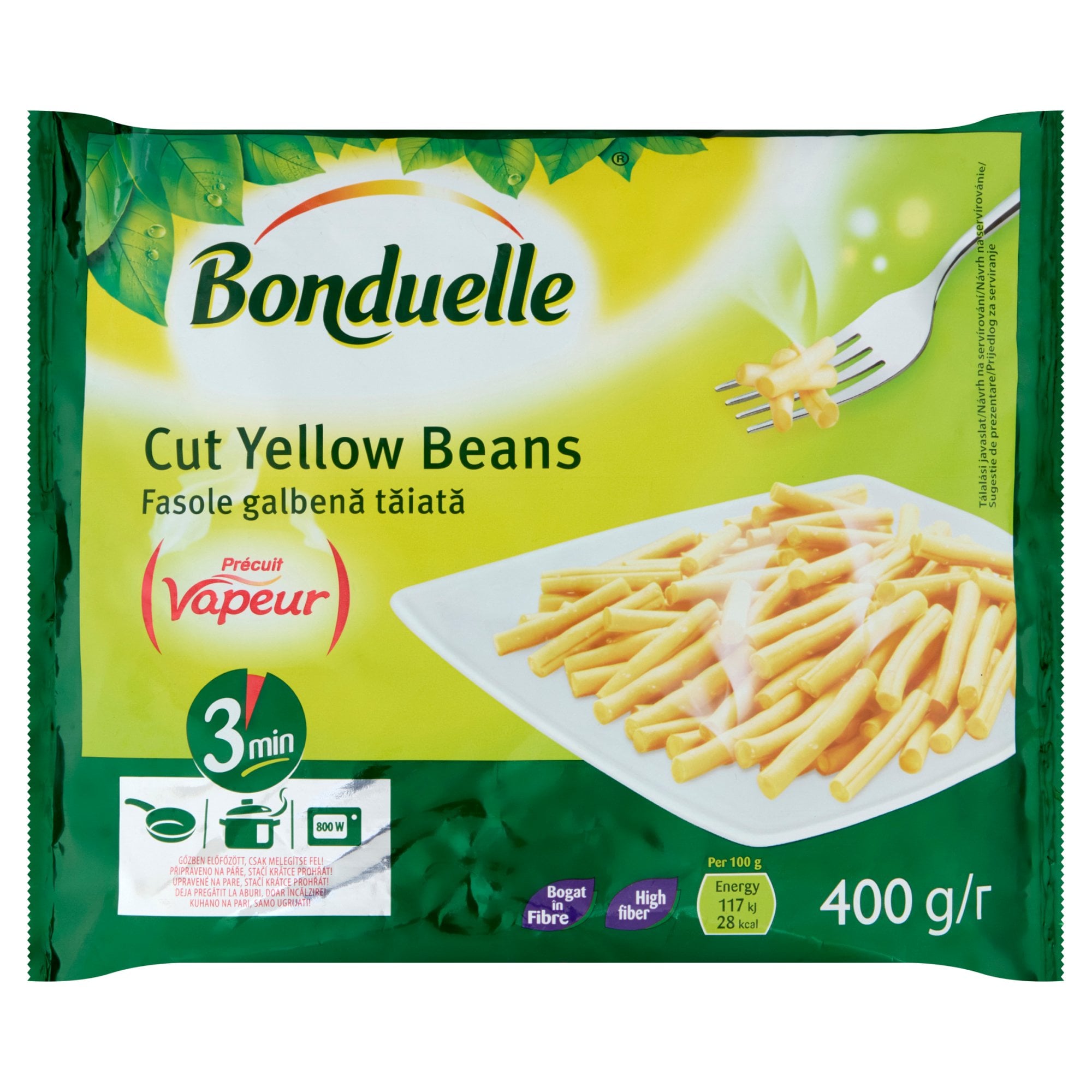 Bonduelle Vapeur gyorsfagyasztott extra zsenge vágott vajbab
