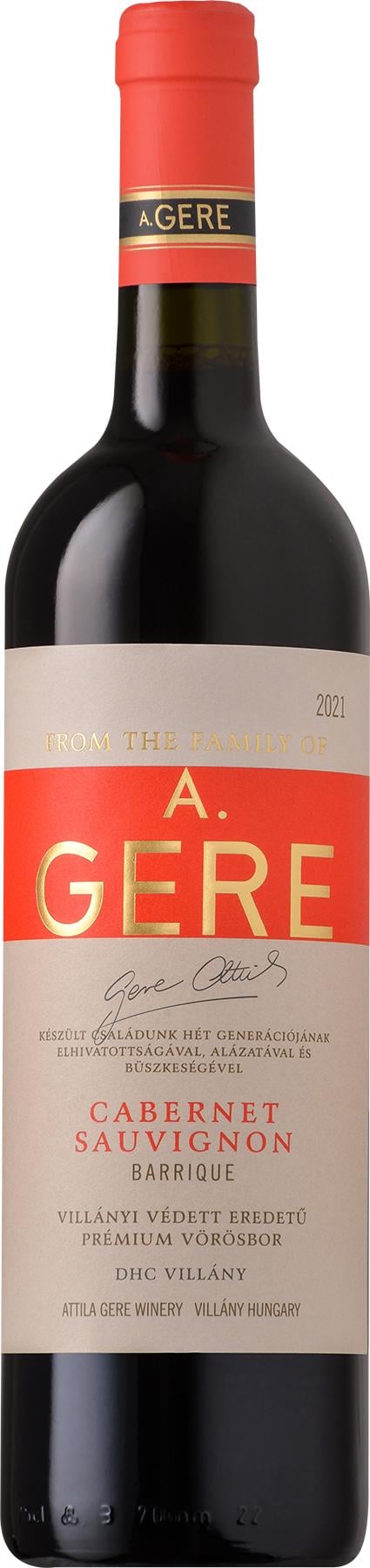 Gere Cabernet Sauvignon Barrique Prémium Villány
