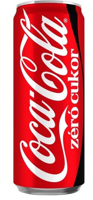 Coca-Cola Zero colaízű energiamentes szénsavas üdítőital édesítőszerekkel