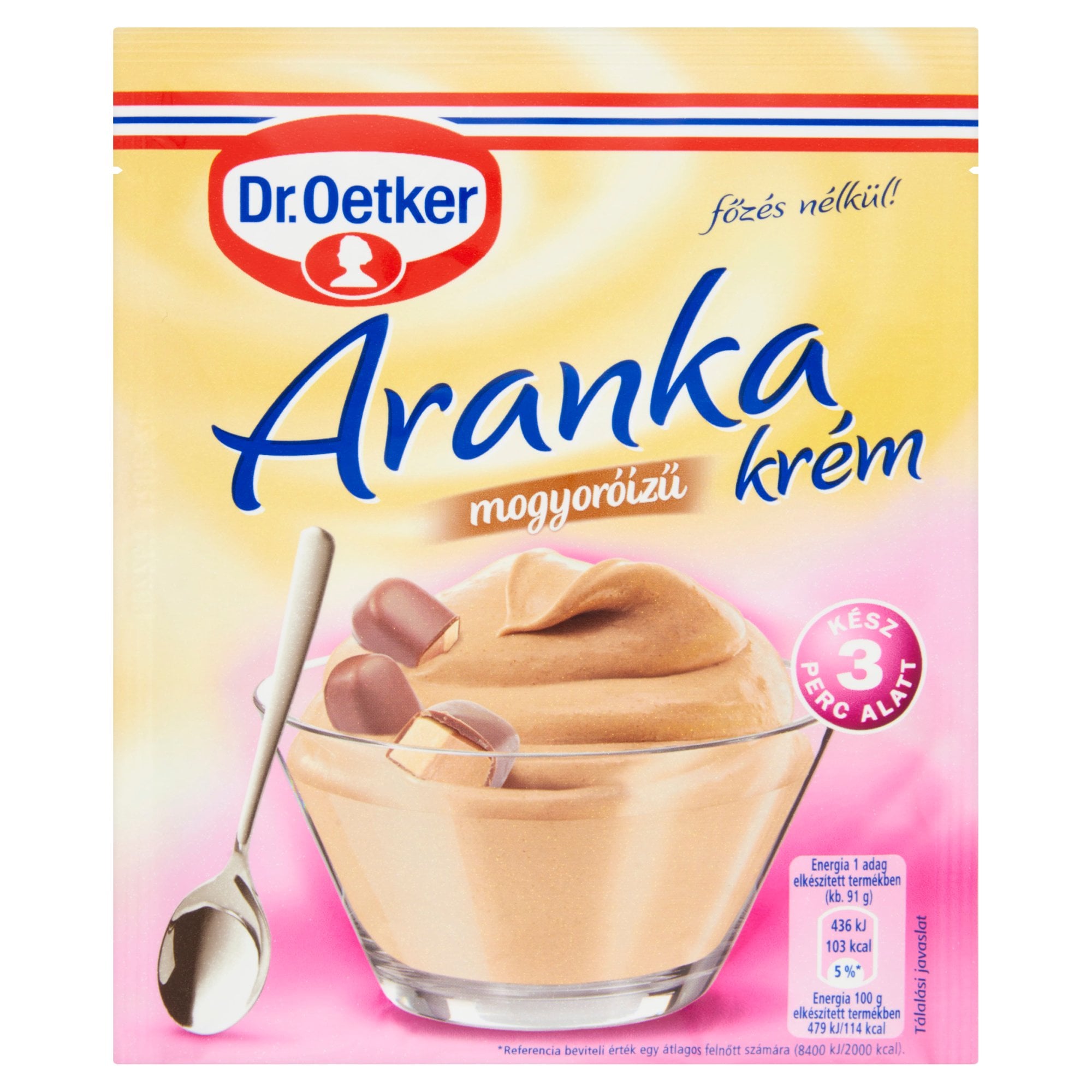 Dr. Oetker Aranka Krém mogyoróízű