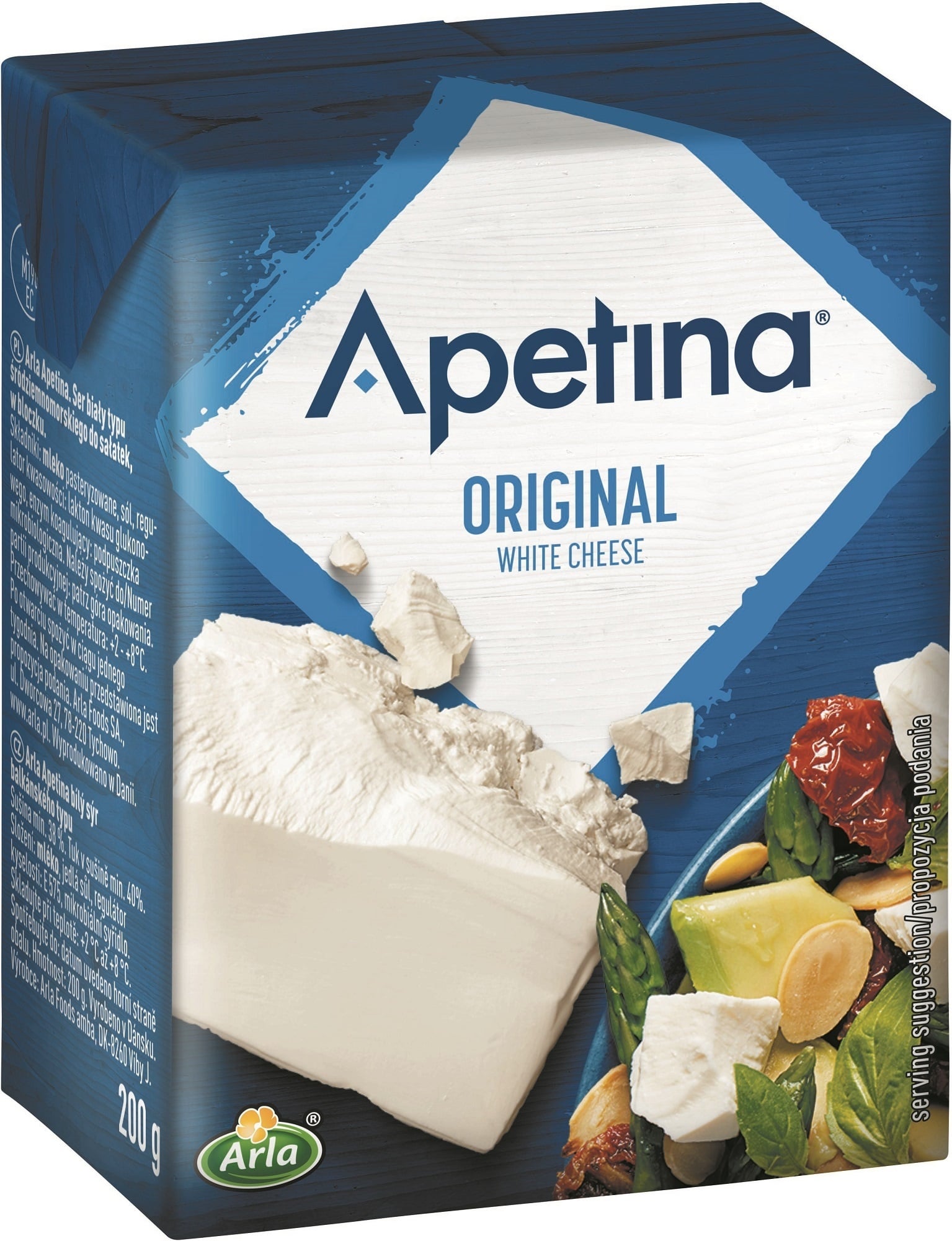 Arla Apetina Classic félzsíros, lágy krémfehér sajt