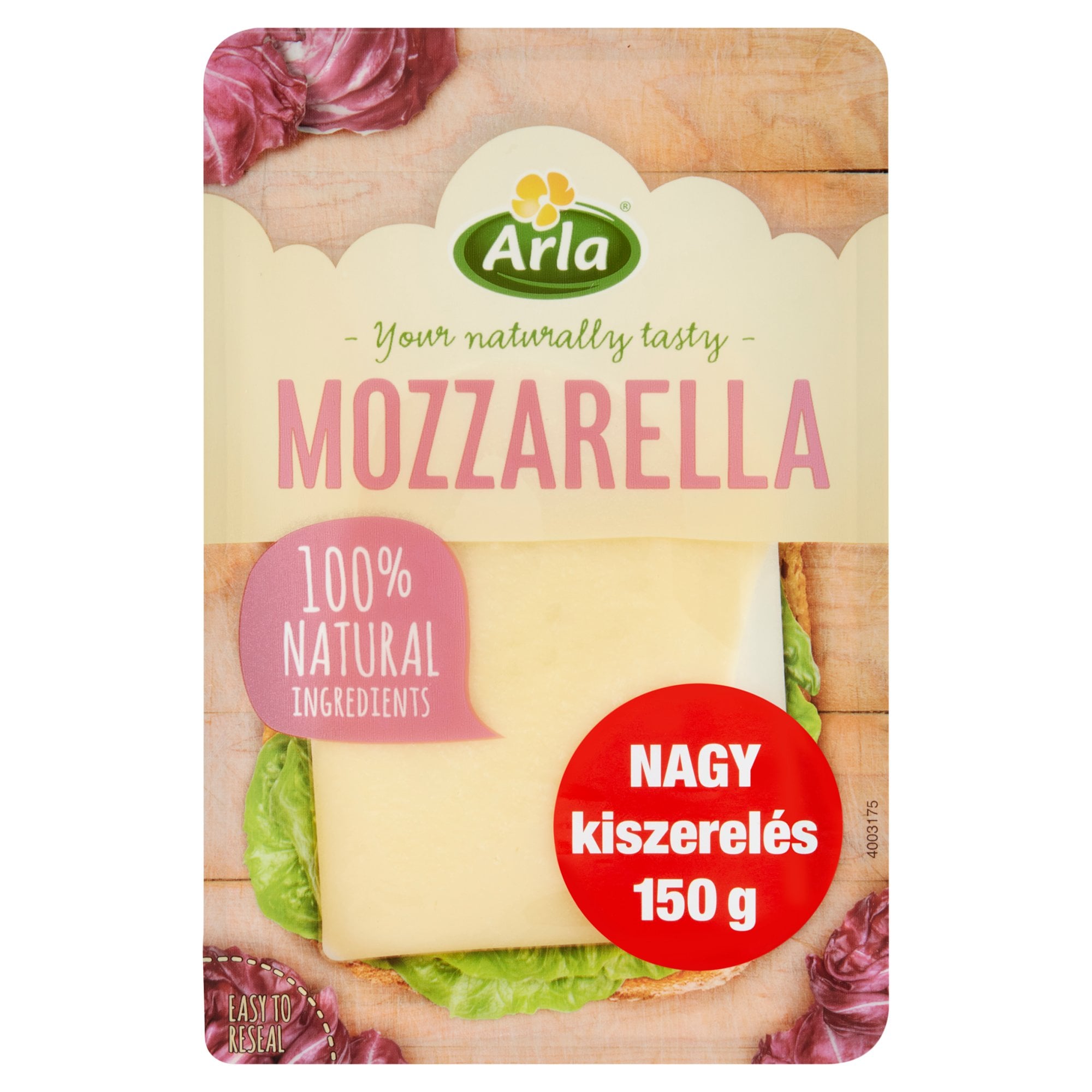 Arla szeletelt mozzarella sajt