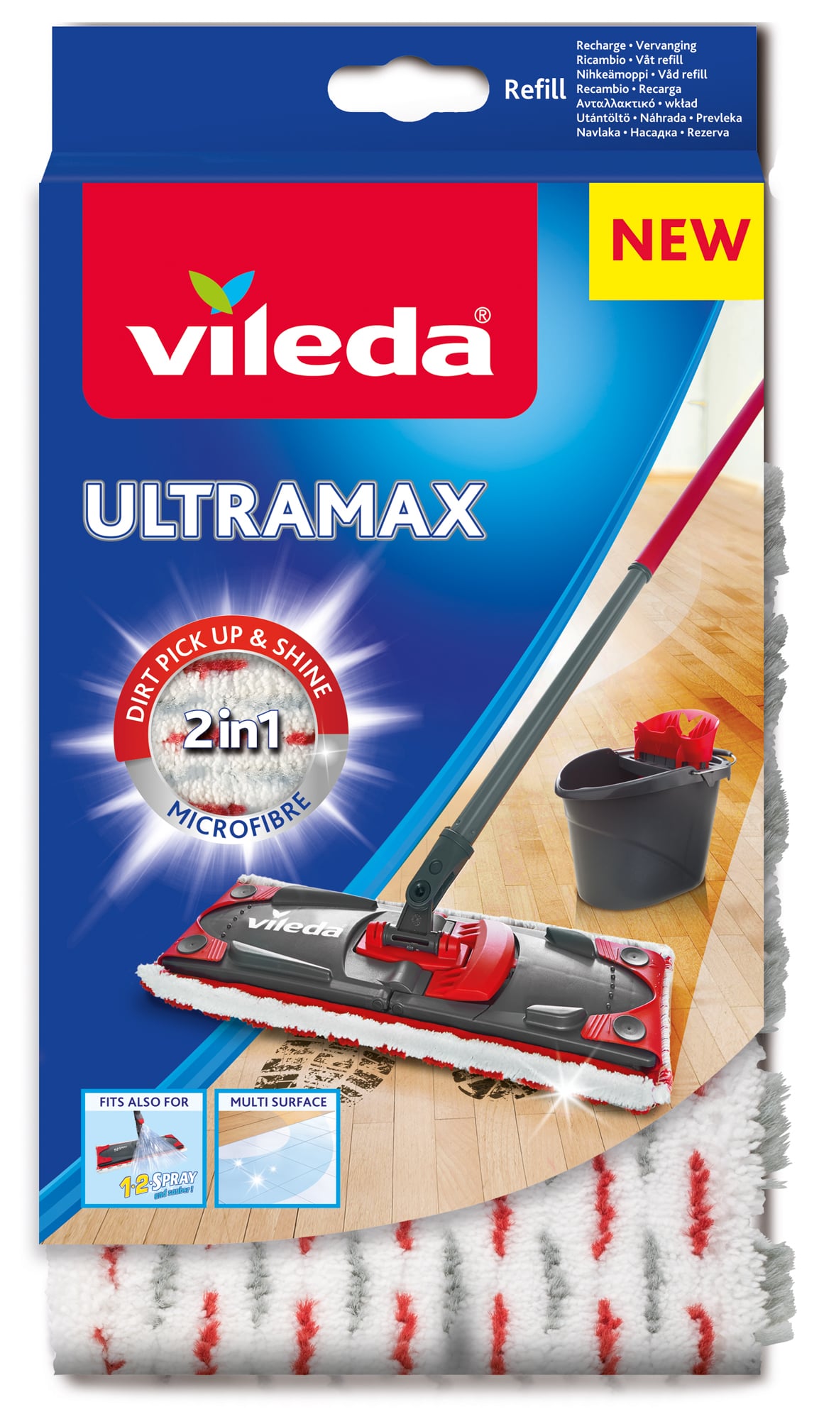 Vileda Ultramax Lapos felmosó utántöltő