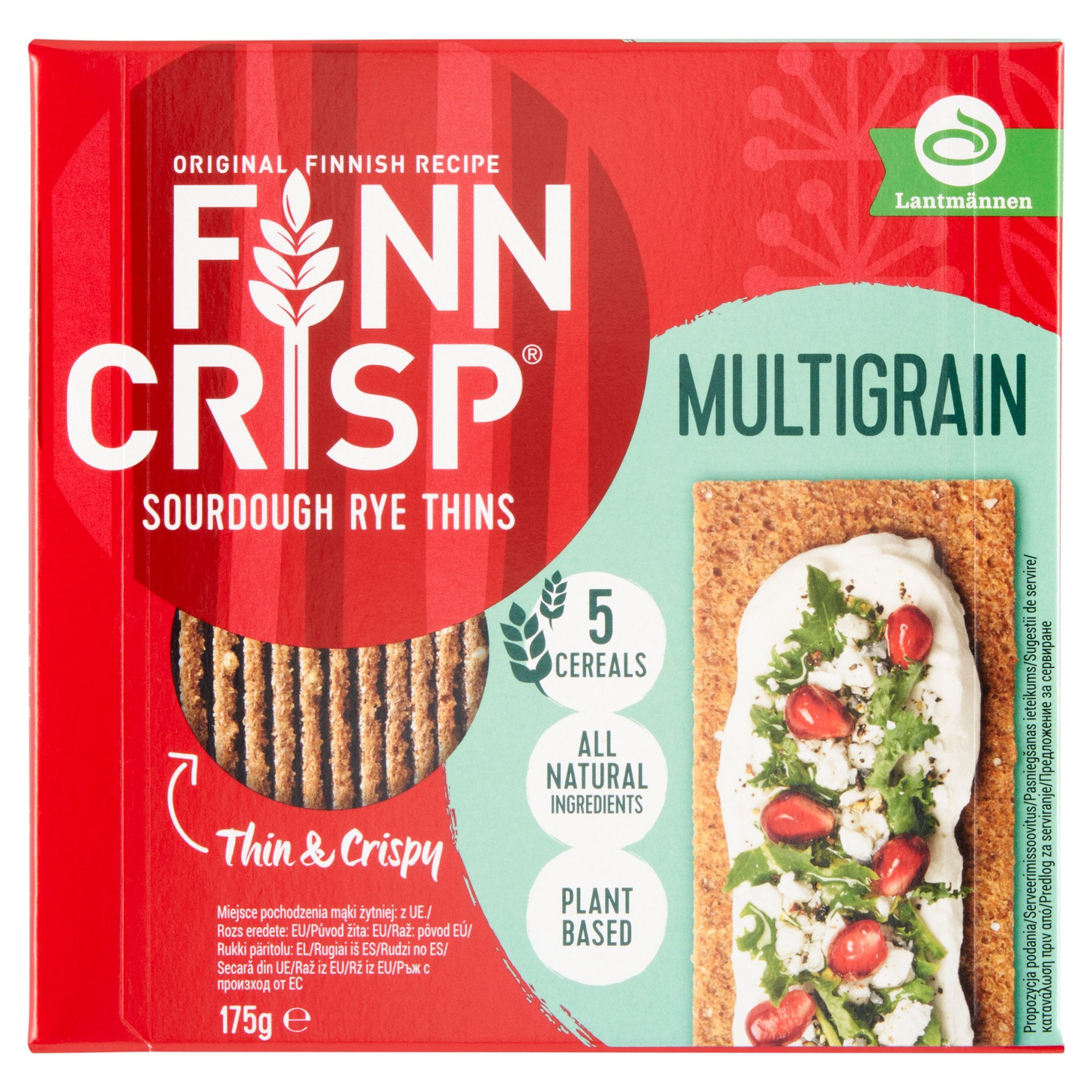 Finn Crisp Vékony Ropogós Kenyér sokgabonás