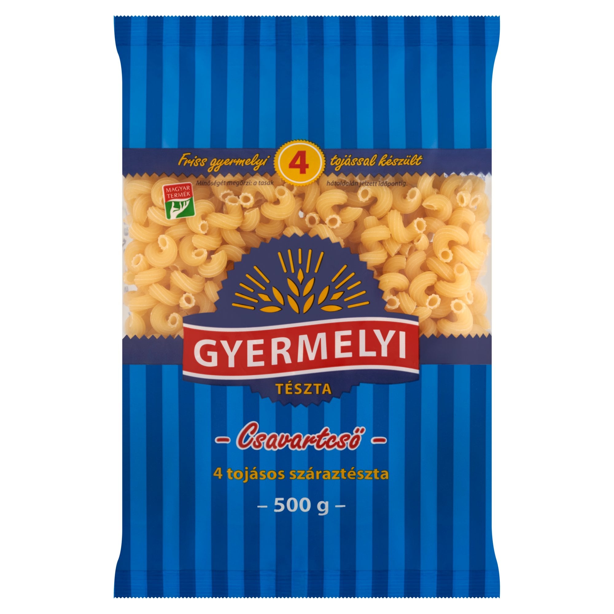 Gyermelyi 4 tojásos Csavartcső