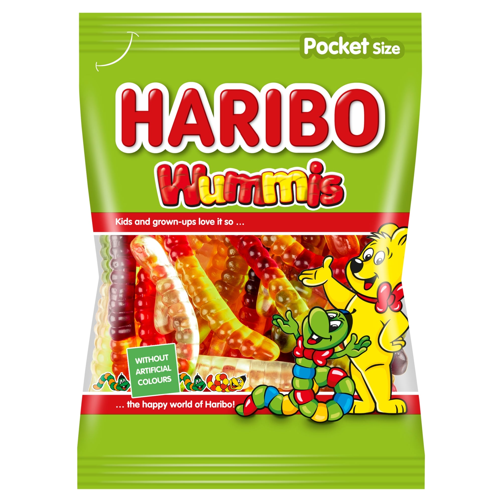 Kukacok (Wummis) gyümölcsízű gumicukor