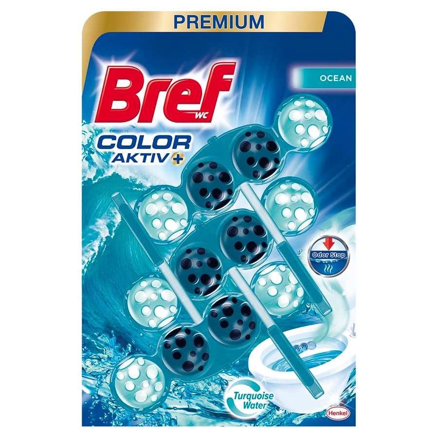 Bref Color Auto Active Ocean 3x50g