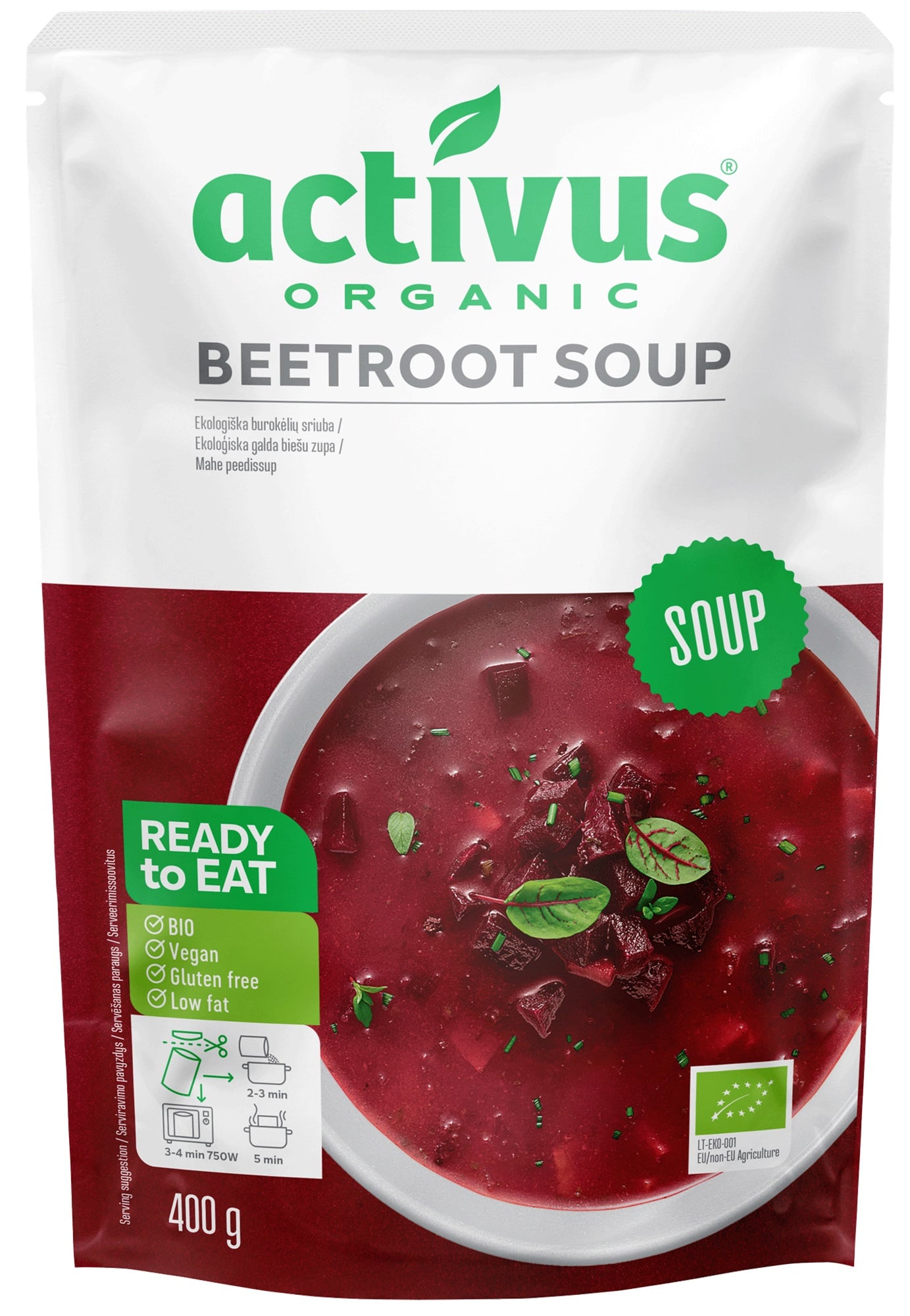 Activus BIO Vegán céklaleves