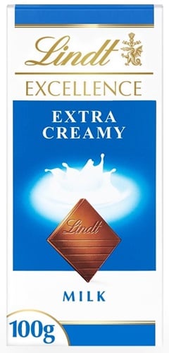 Lindt Excellence extra finom tejcsokoládé