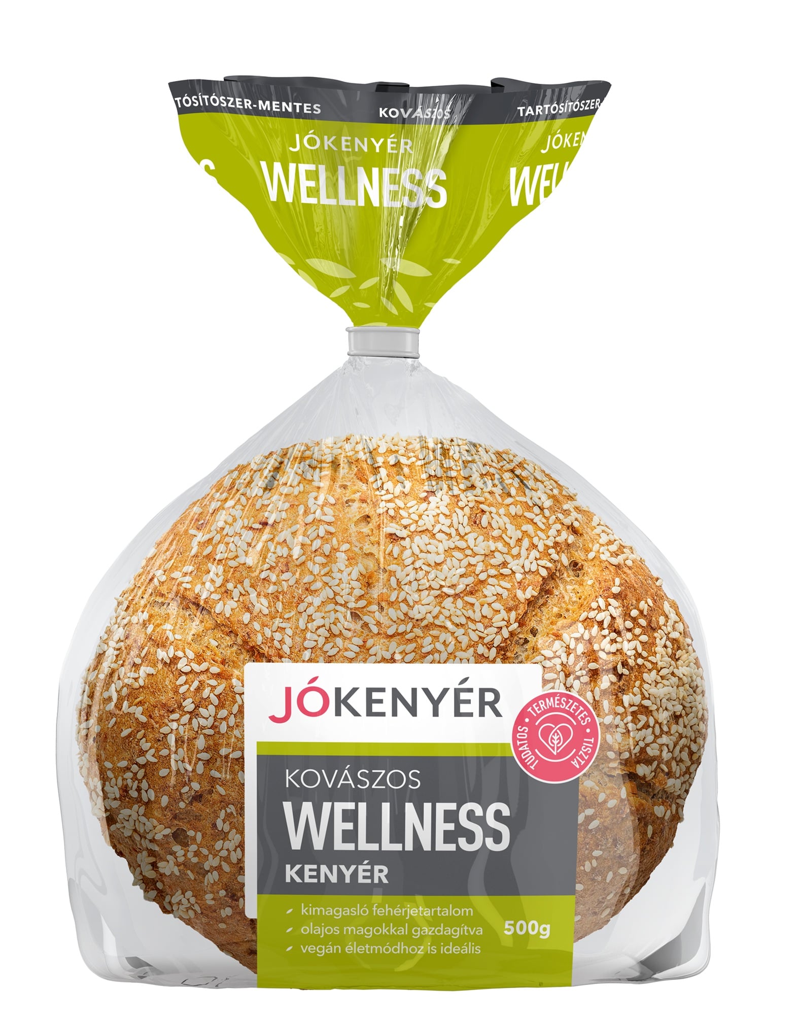 JÓkenyér Friss kovászos wellness kenyér, csomagolt