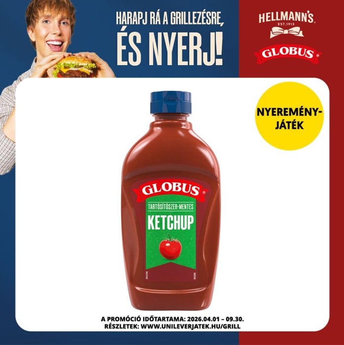 Globus csemege ketchup
