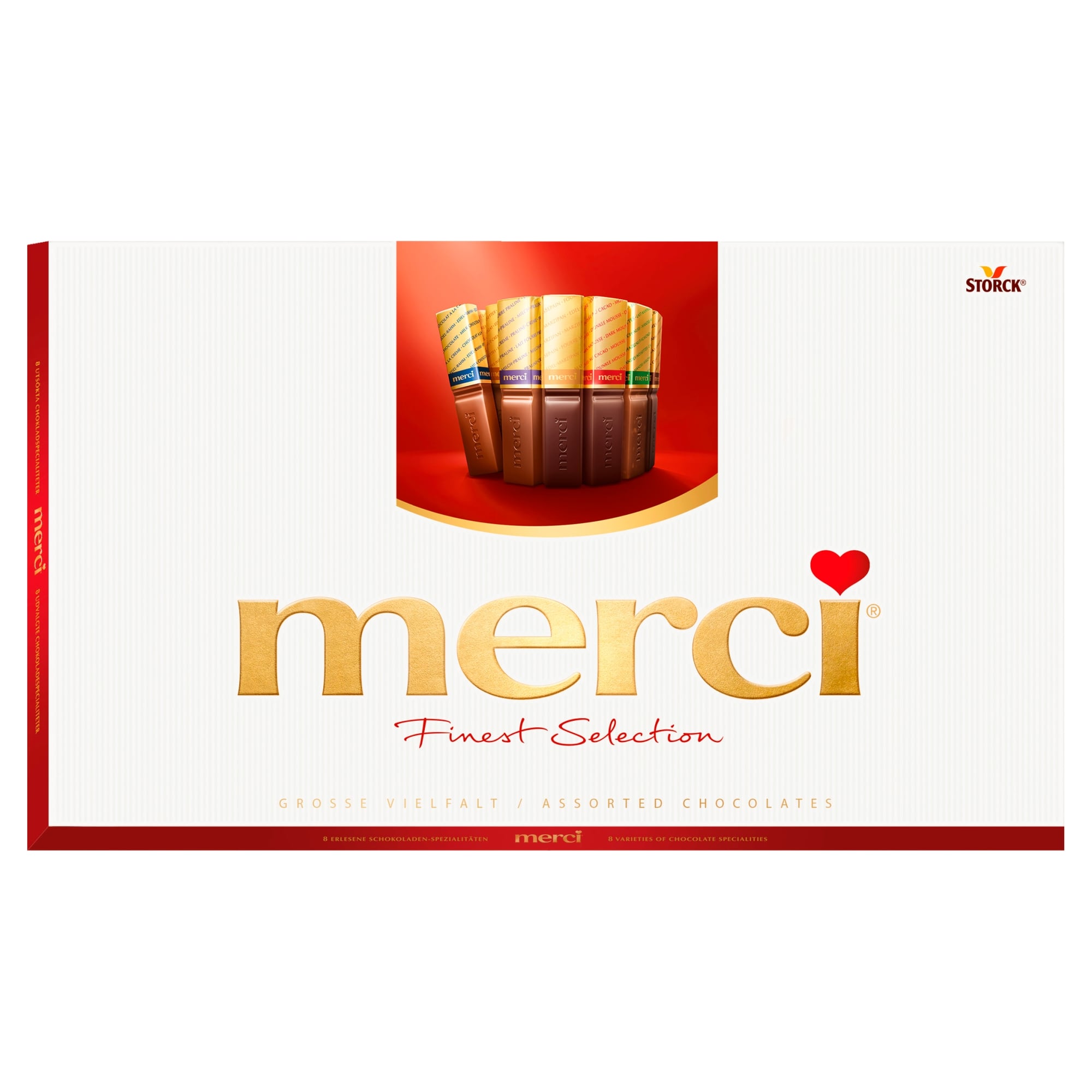 Merci Finest Selection 8 csokoládékülönlegesség