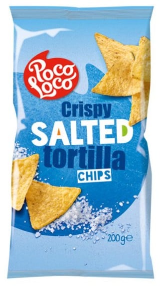 Poco Loco Tortilla Chips - sós