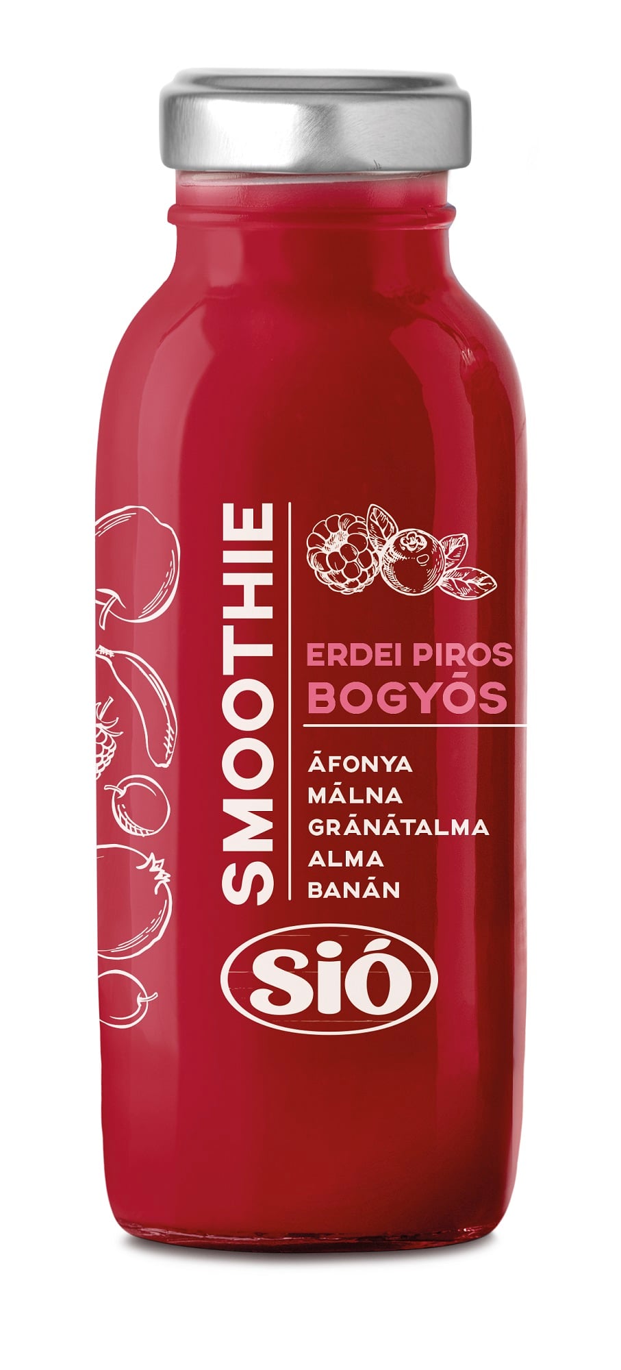 Sió erdei piros bogyós smoothie