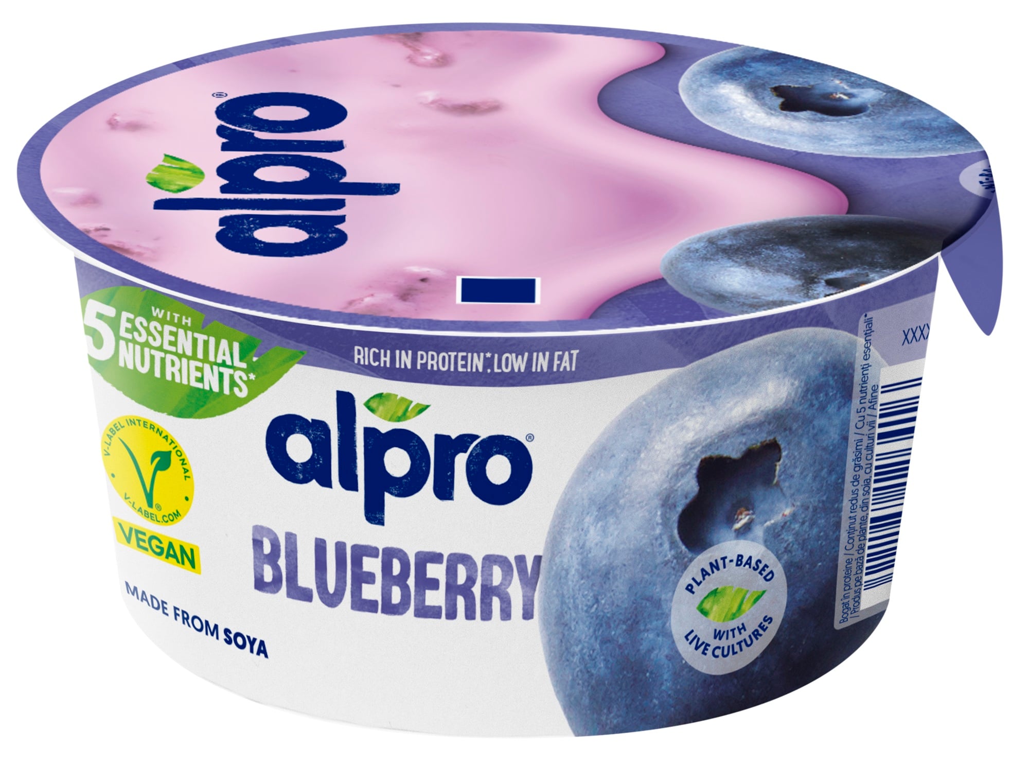 Alpro Kékáfonyás szójagurt joghurt kultúrával