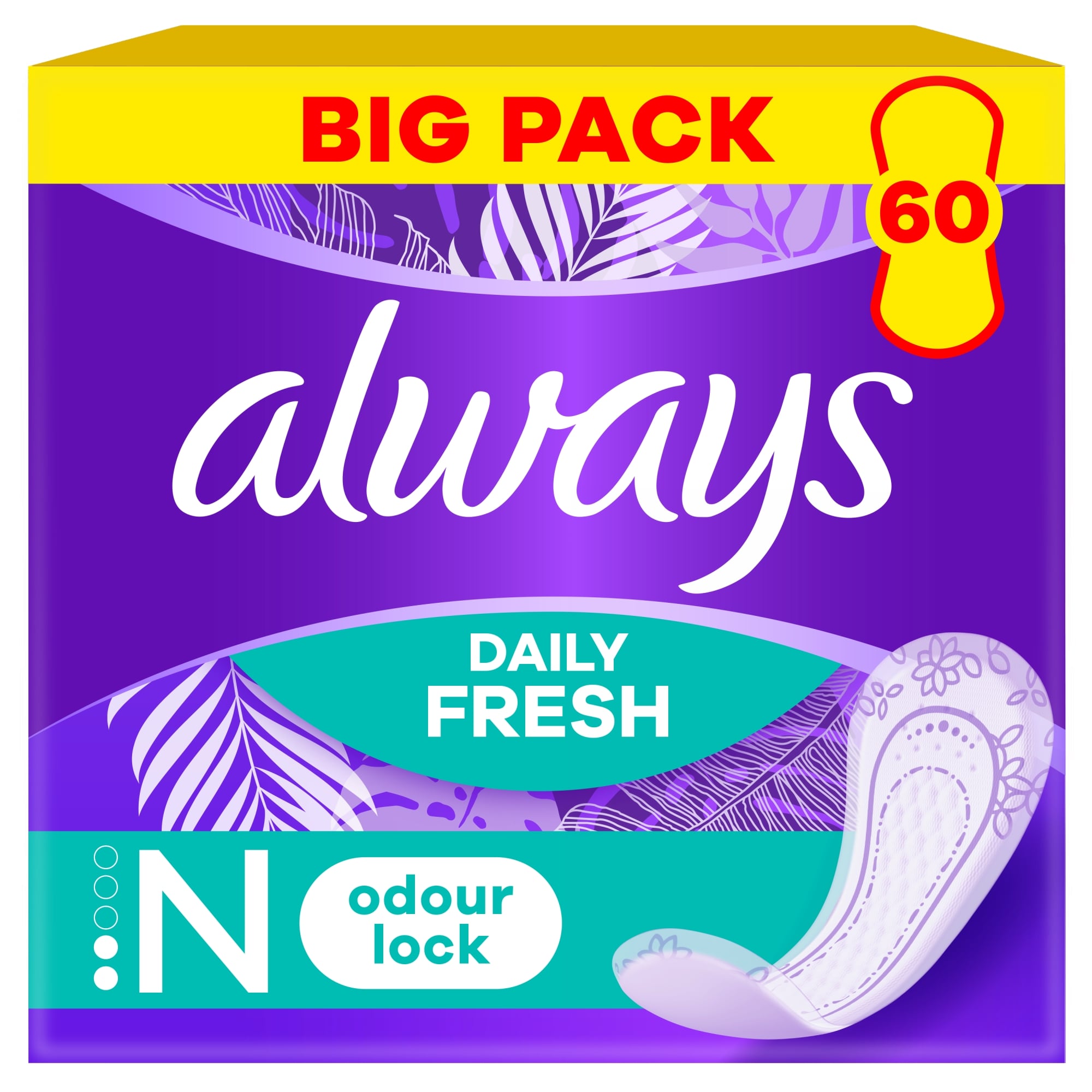 Always Dailies Fresh & Protect Normal Tisztasági Betét
