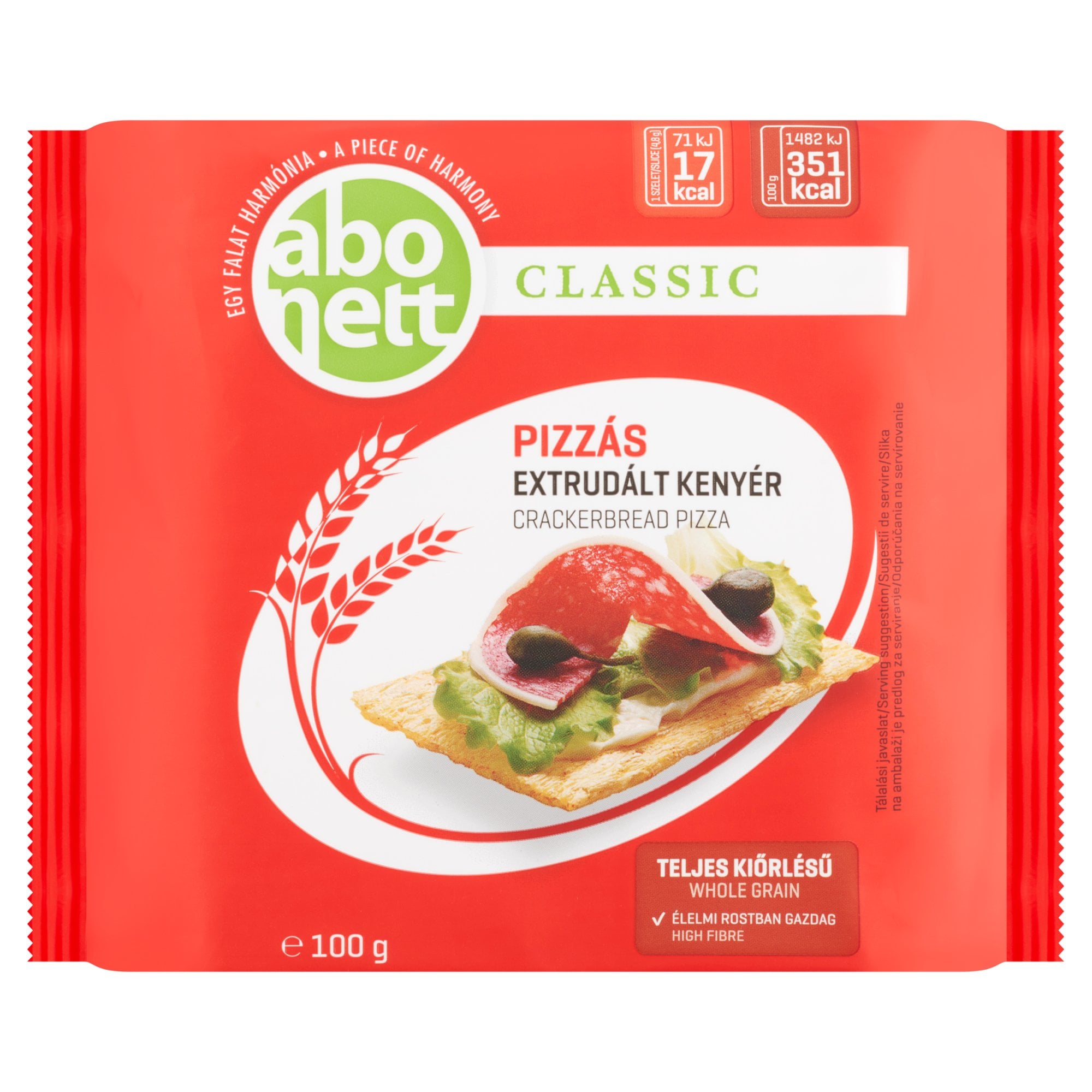 Abonett Classic Pizzás Extrudált Kenyér