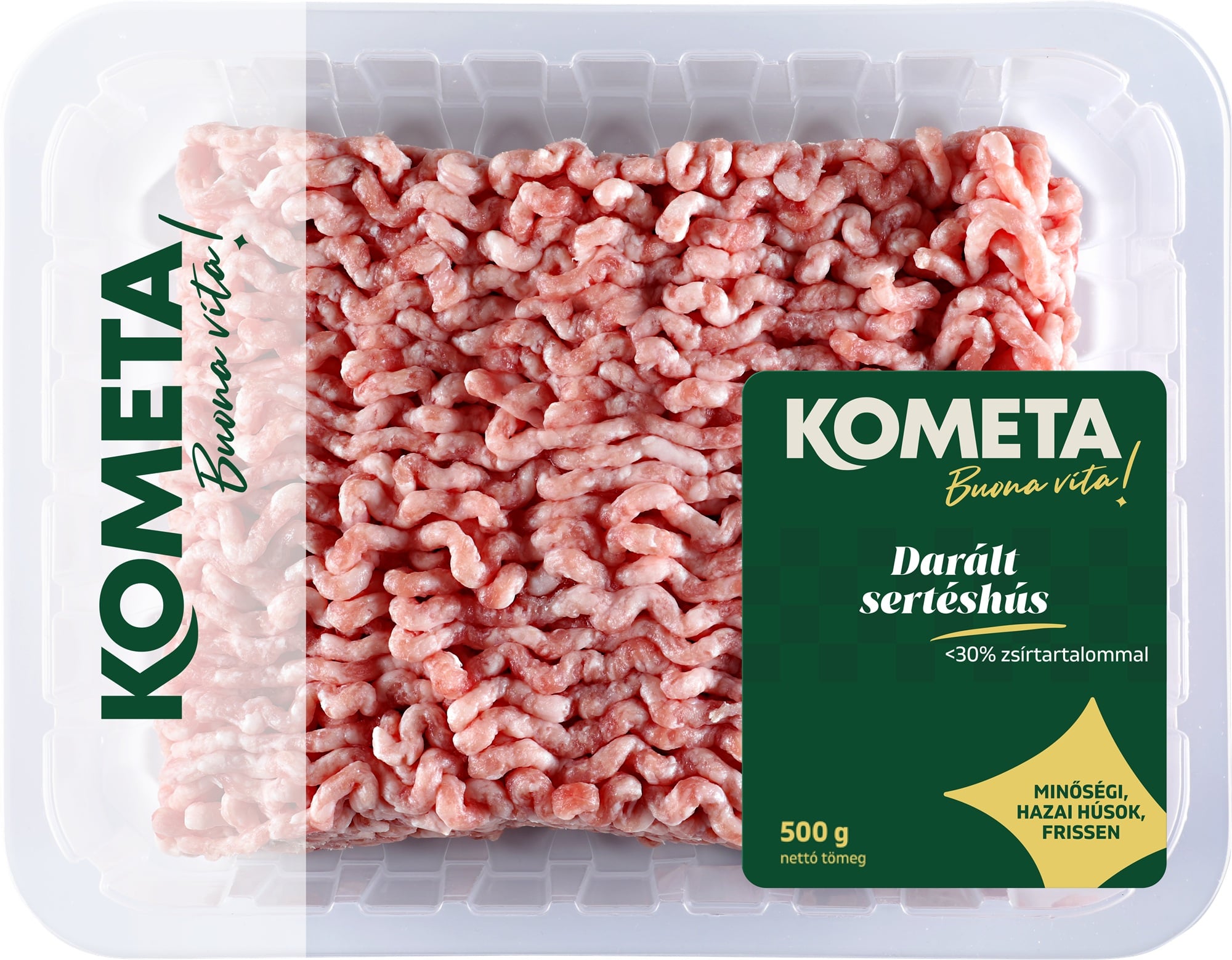 Prímhús darált sertéshús <30% zsírtartalommal