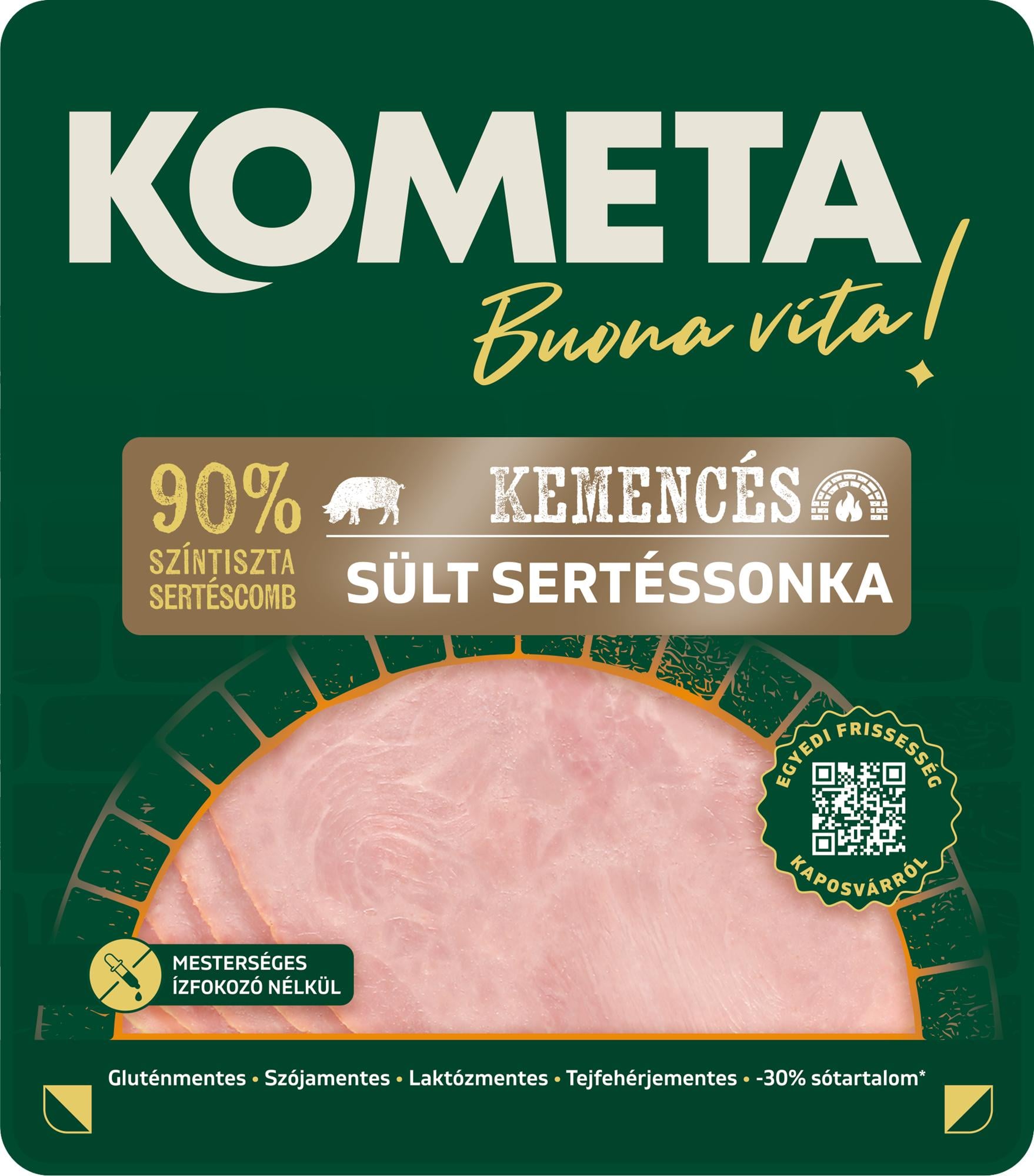 Kométa kemencés sült sertés sonka