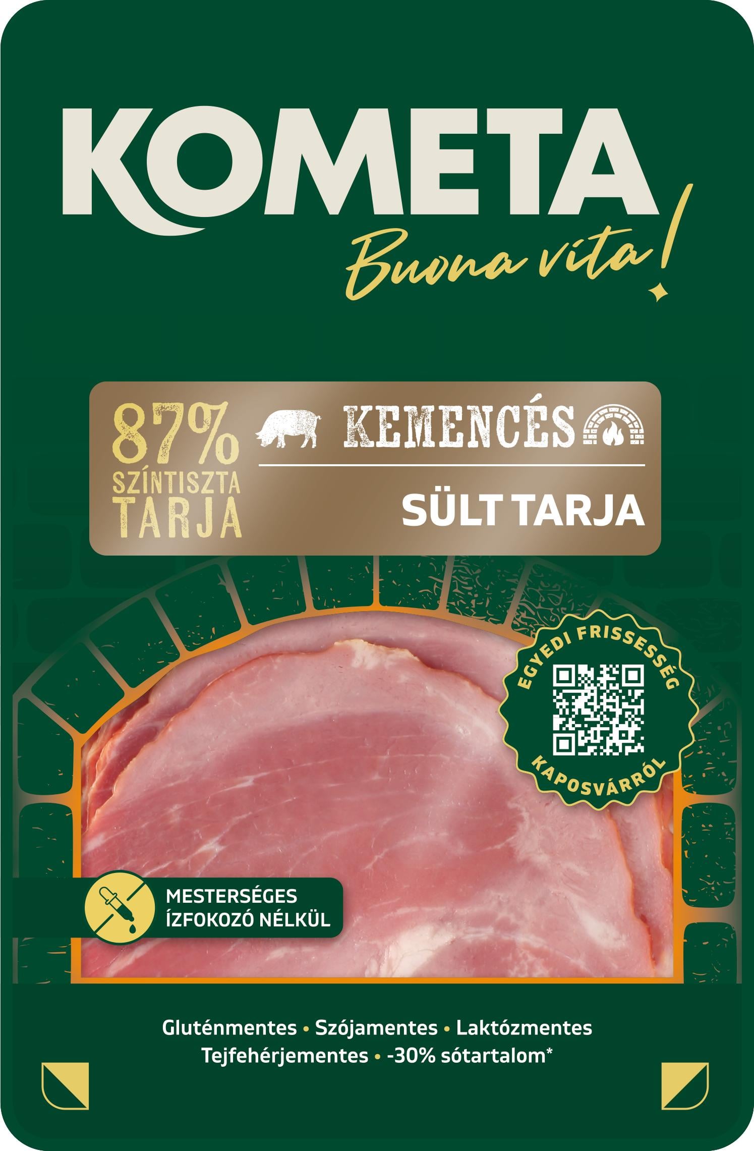 Kométa kemencés sült tarja