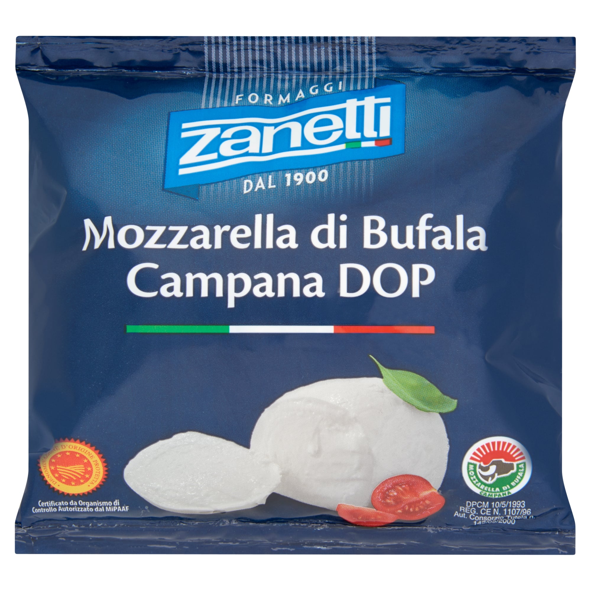 Zanetti bivaly mozzarella sajt