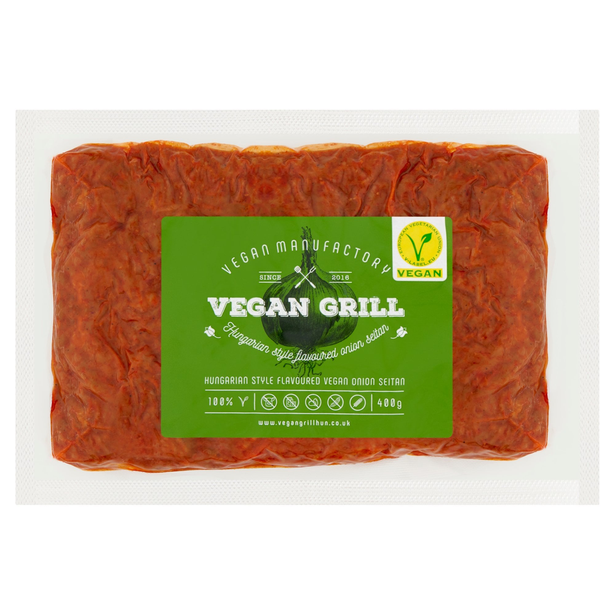 Vegán magyaros szejtán