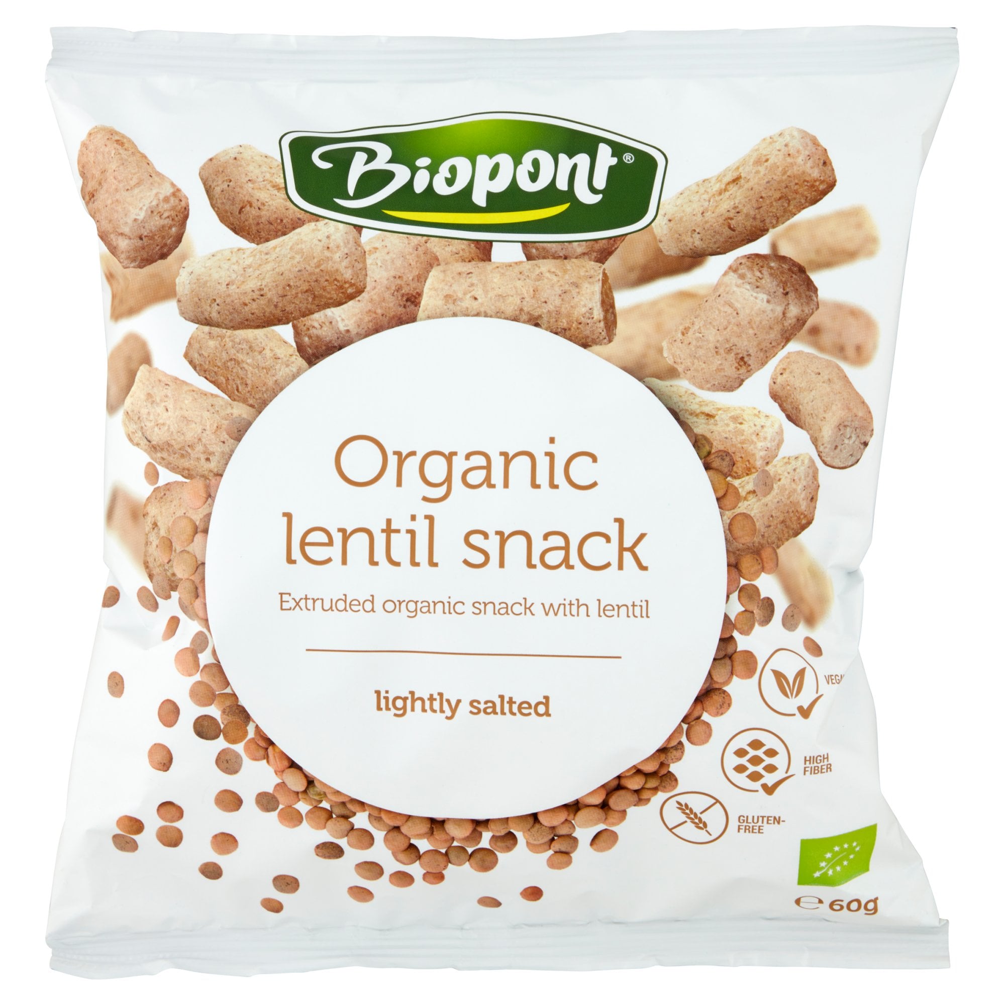 BioPont Extrudált BIO lencse, enyhén sós (gluténmentes)