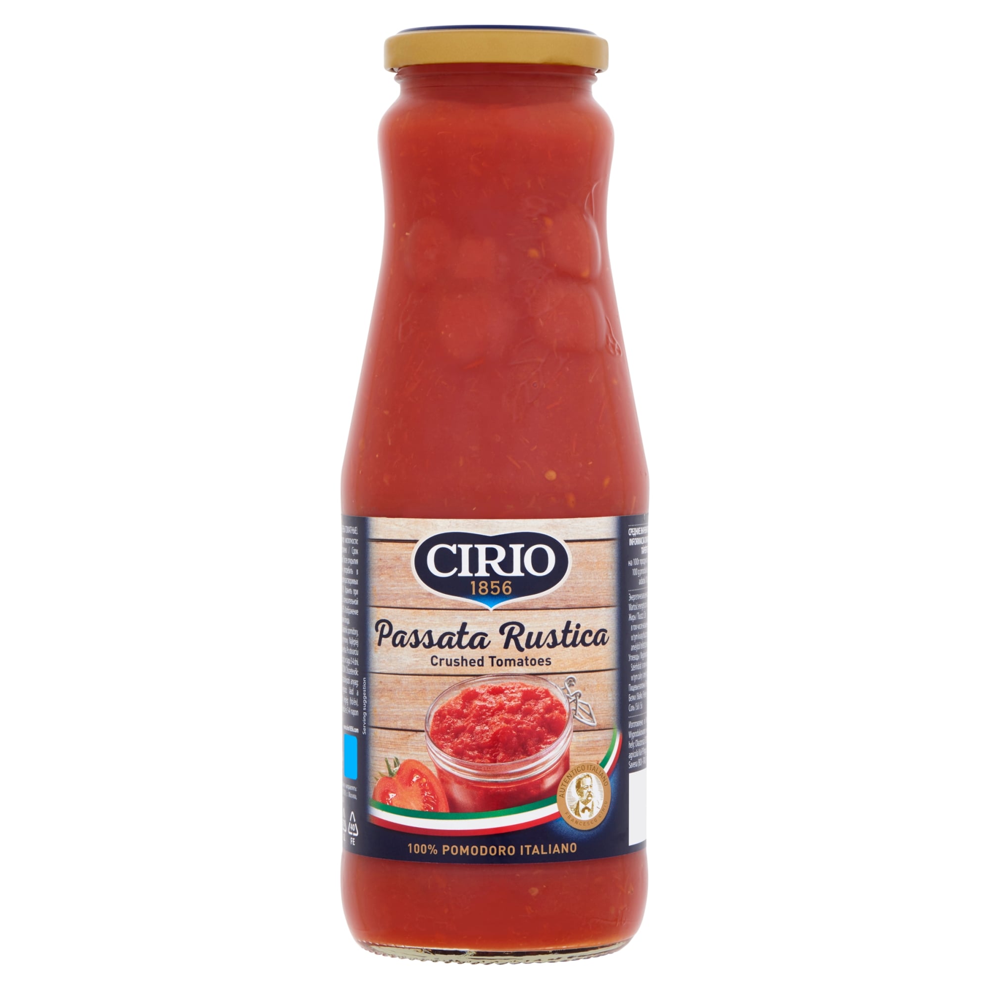 Cirio Passata Rustica passzírozott paradicsomüveges