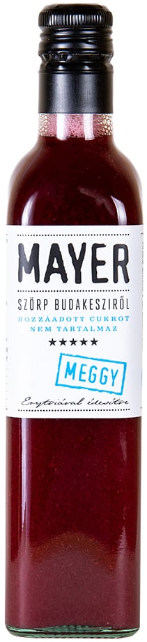 Mayer Meggyszörp édesítőszerrel