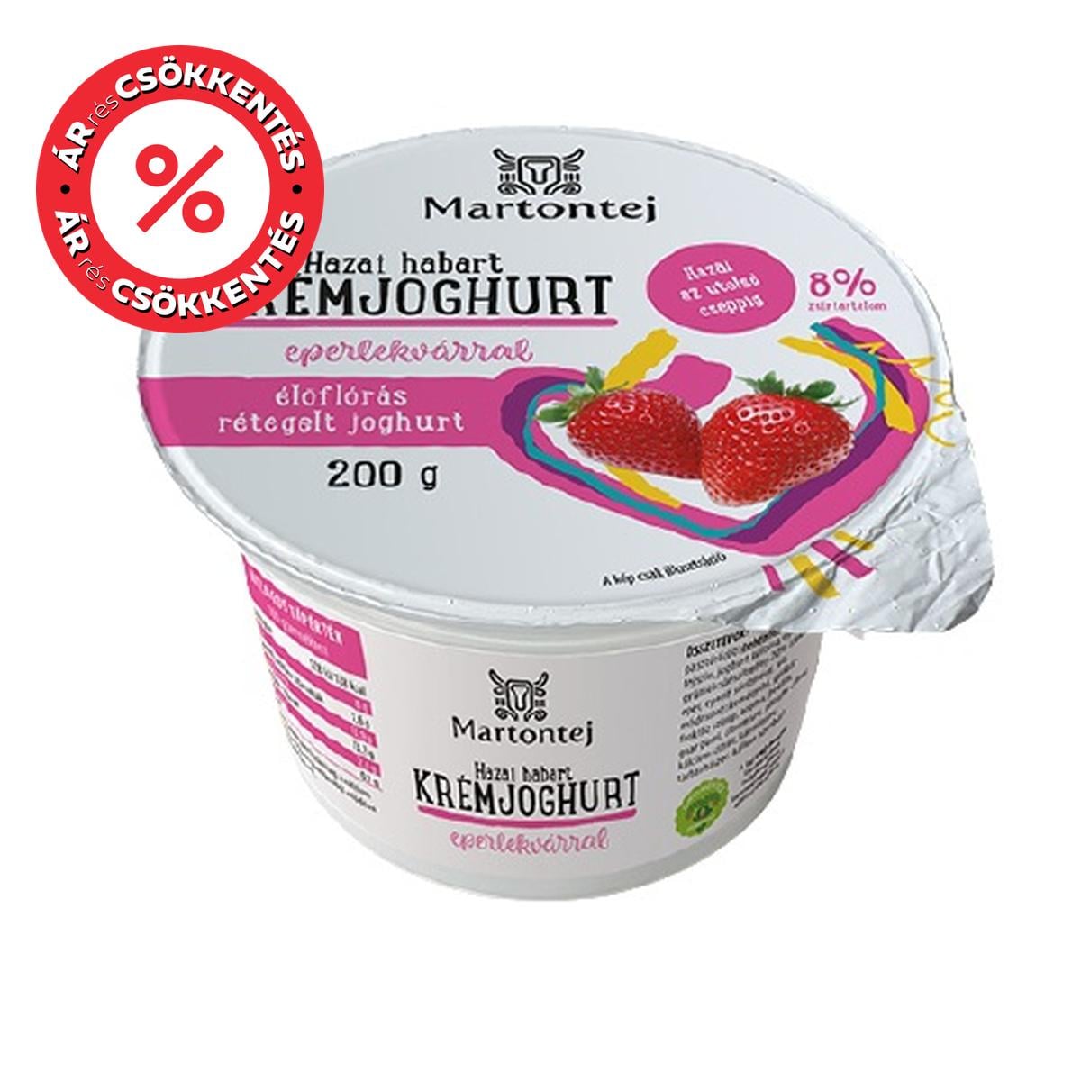 Martontej Habart epres krémjoghurt