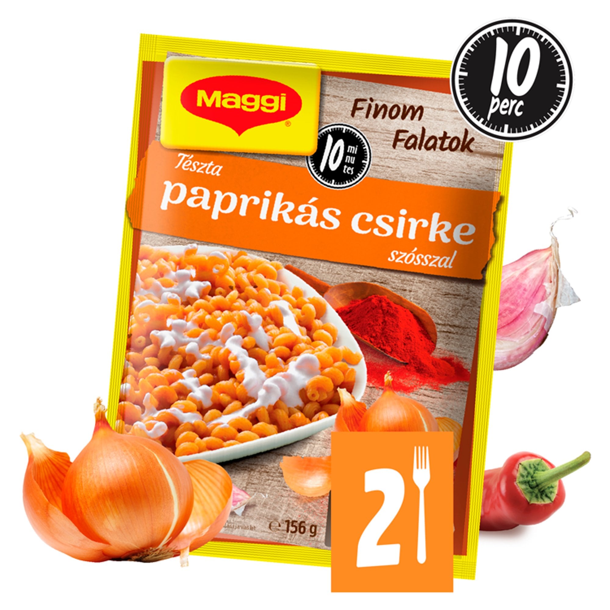 Maggi PárPerc Tészta paprikás csirke szósszal