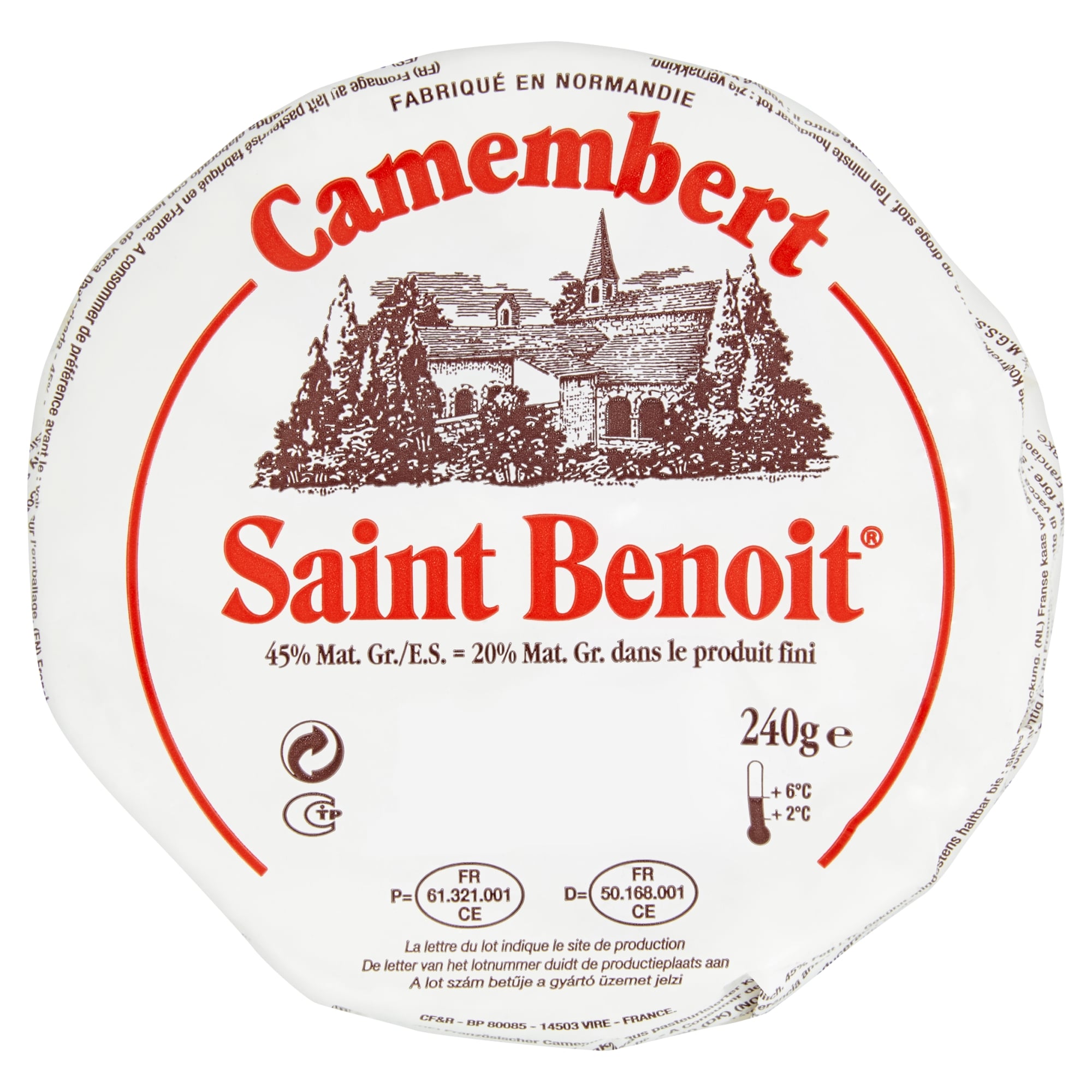 Saint Benoit camembert sajt