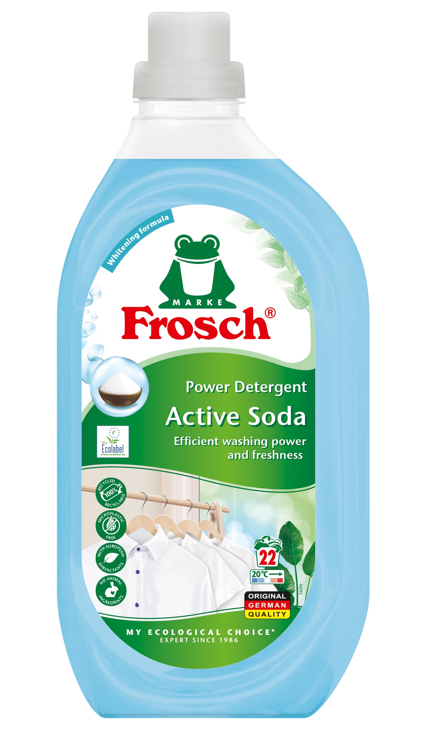 Frosch Folyékony mosószer aktív szódával 1,5 liter
