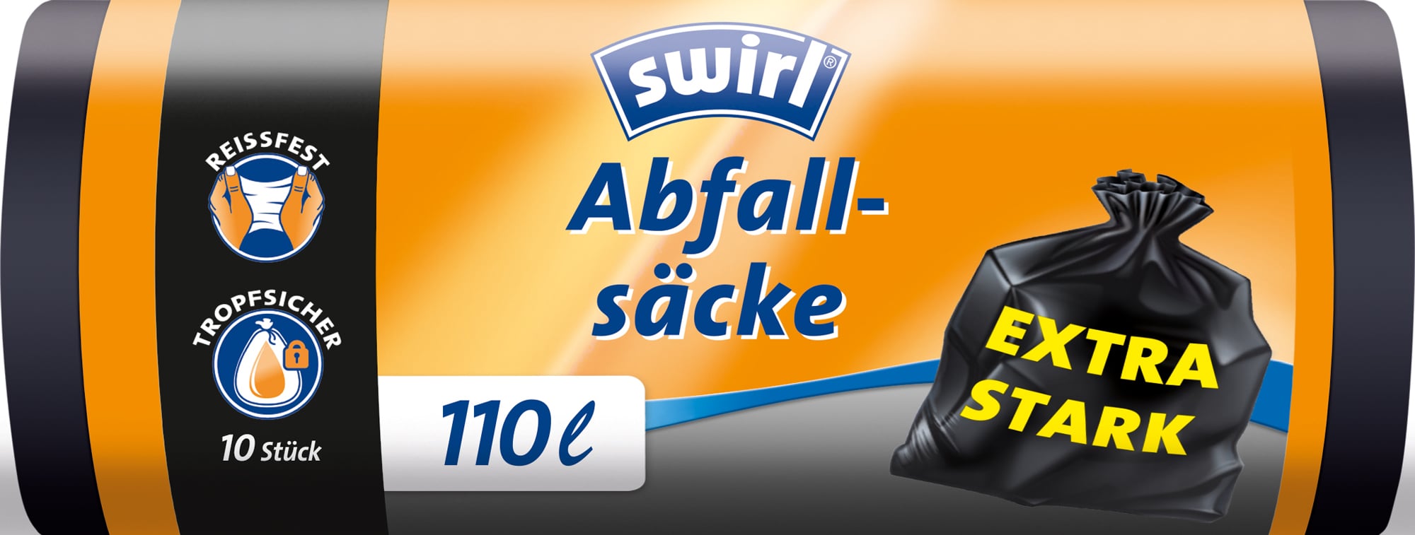 Swirl Extra erős szemeteszsák 110L