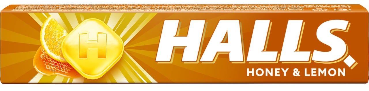Halls méz és citrom ízű keménycukorka