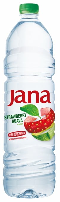 Jana eper-guava ízű energiaszegény, szénsavmentes üdítőital
