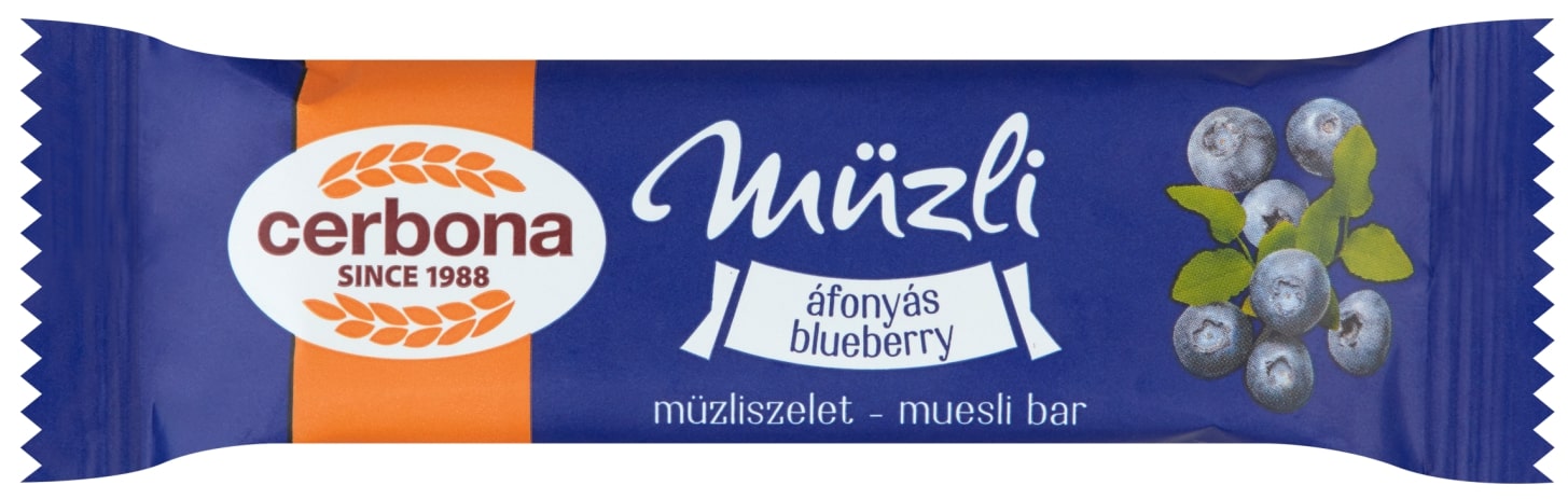 Cerbona Áfonyás szelet joghurtos bevonattal