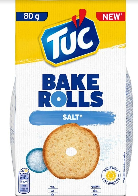 TUC BAKE ROLLS SÓS