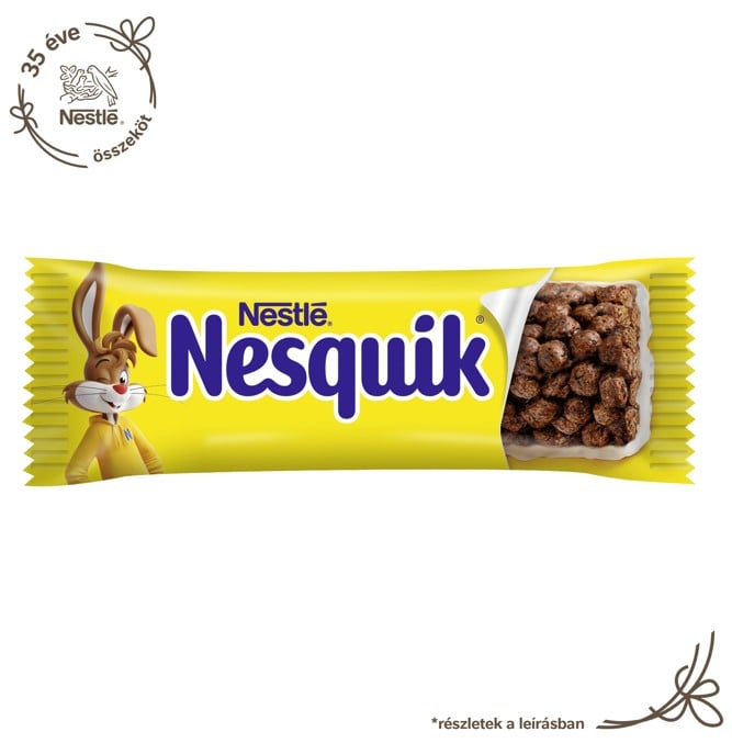 Nesquik Ropogós, kakaós gabonapehely szelet