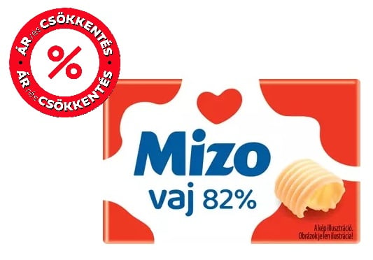 Mizo teavaj 82% zsírtartalom