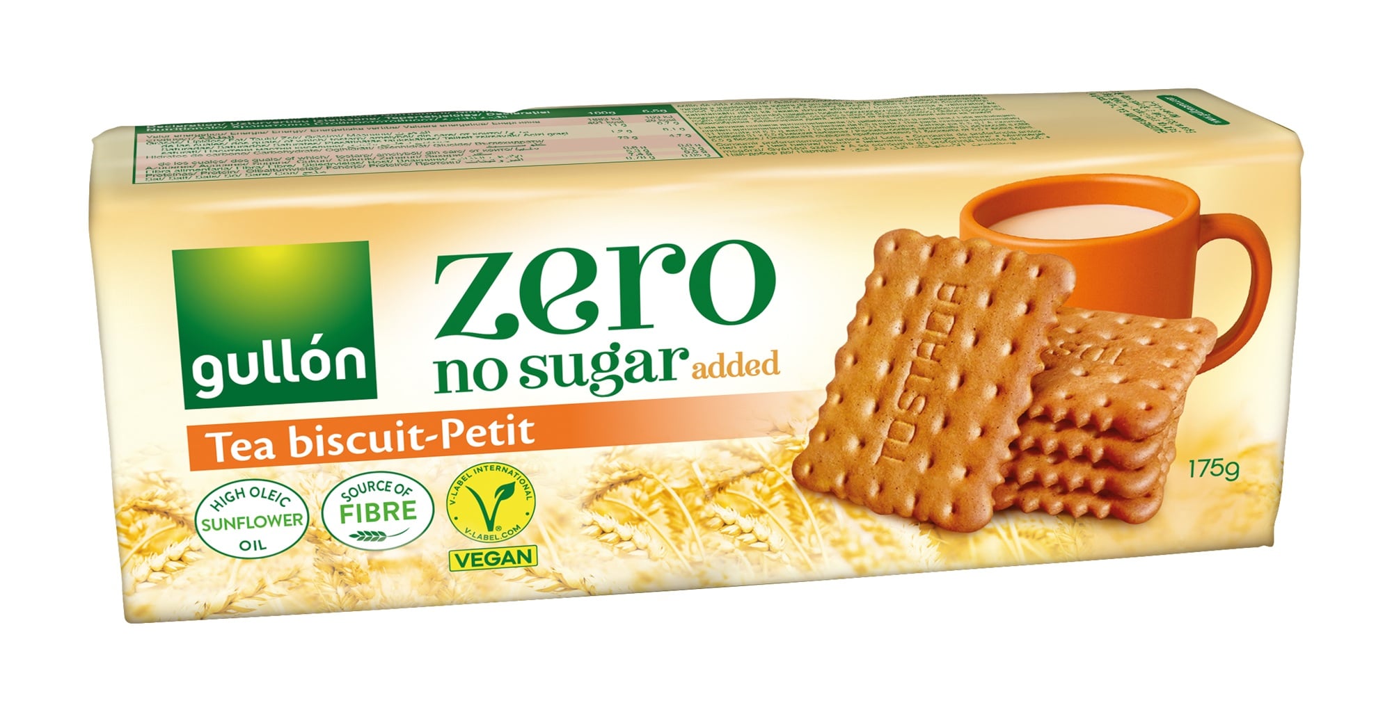Gullon Tostada teakeksz (hozzáadott cukor nélkül)