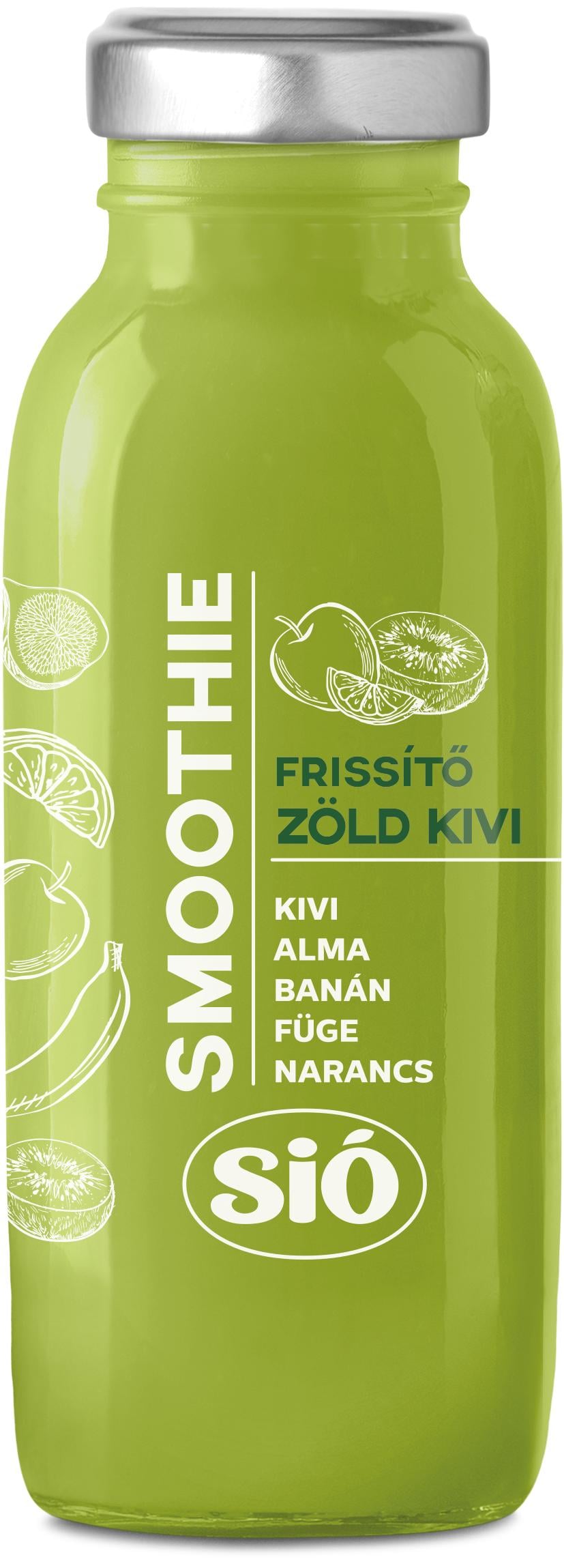 Sió Smoothie Frissítő Zöld Kiwi 100%